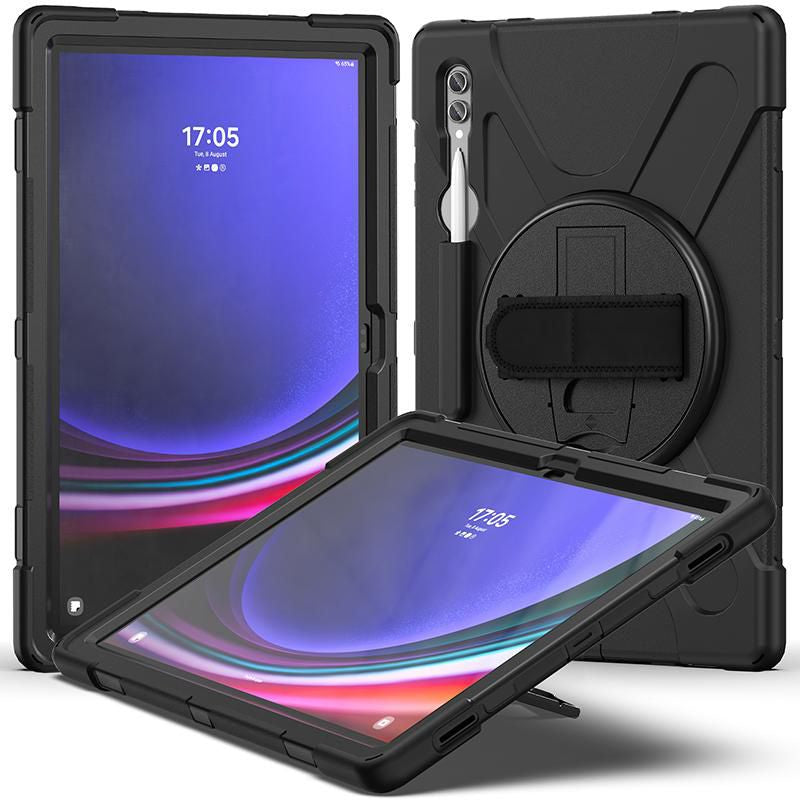 eSTUFF Tablet-Hülle für Samsung Galaxy Tab S9 Ultra/S8 Ultra 14,6" – Schwarz