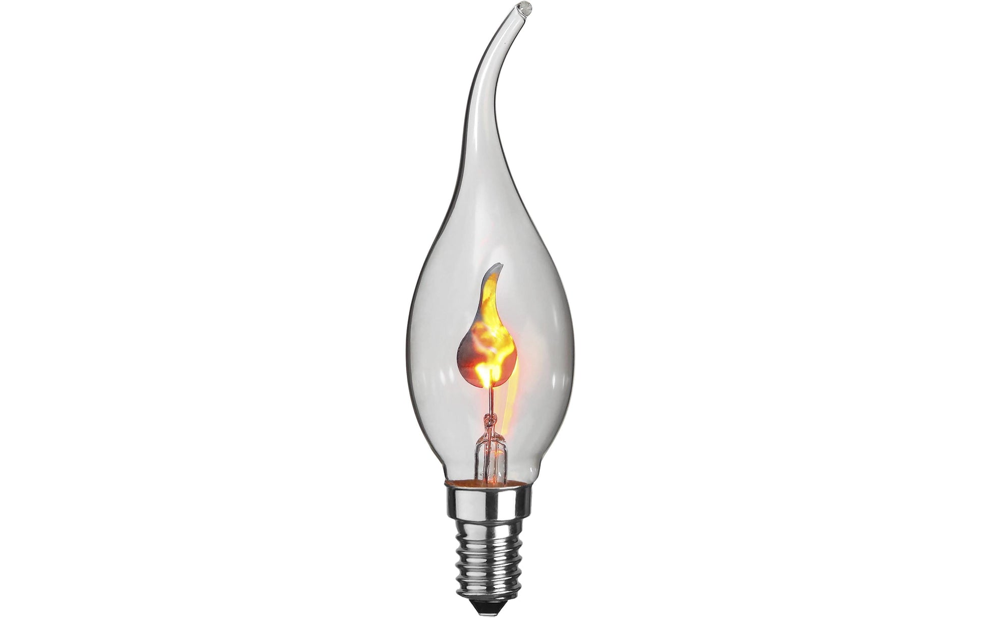 Star Trading LED-Leuchtmittel E14 Kerzenform – Warmweiss, 20 lm, 3 W – Klar – 1 Stk.
