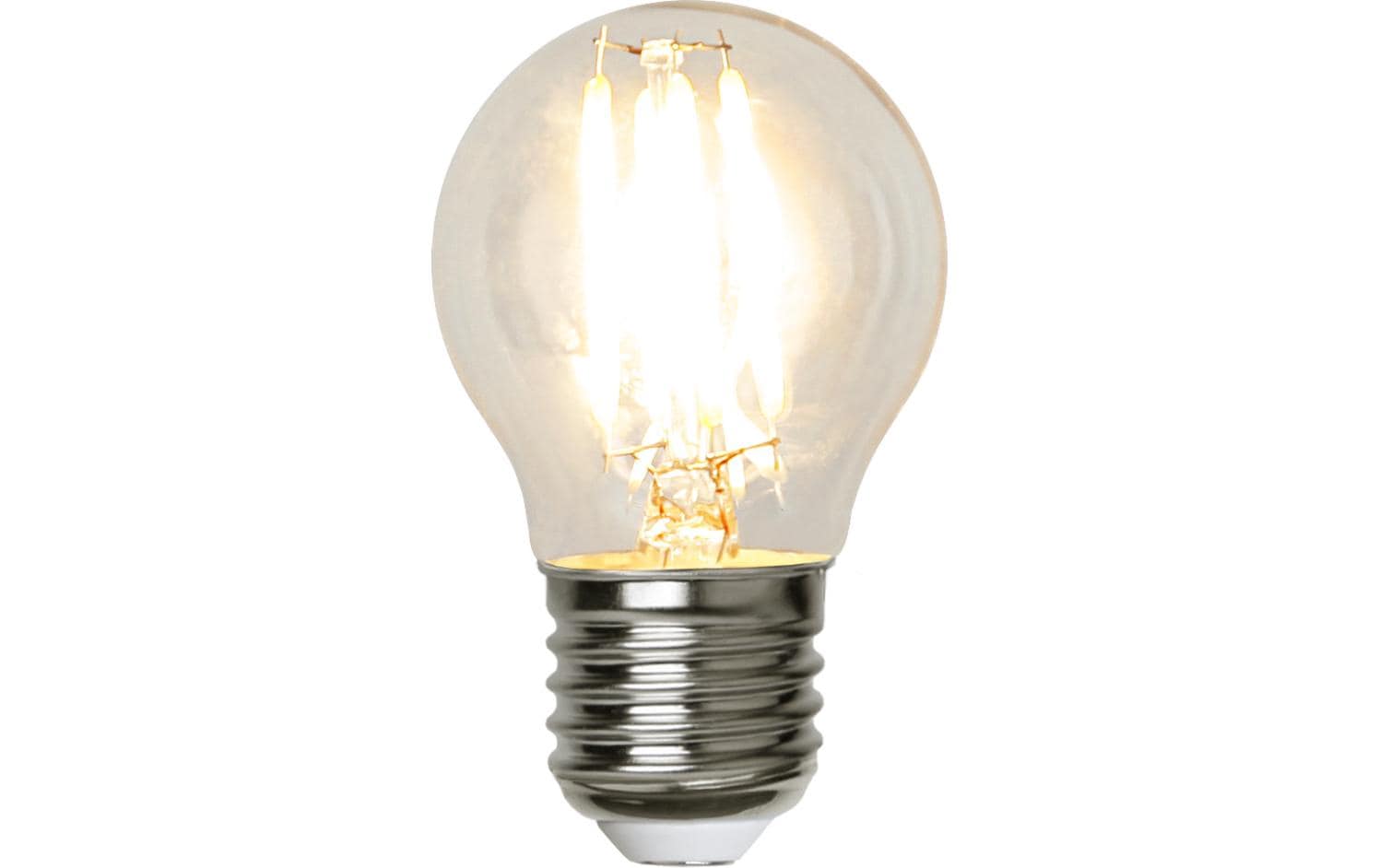Star Trading LED-Leuchtmittel E27 G45 – Warmweiss 2700 K, 250 lm, 2 W – 1 Stk.
