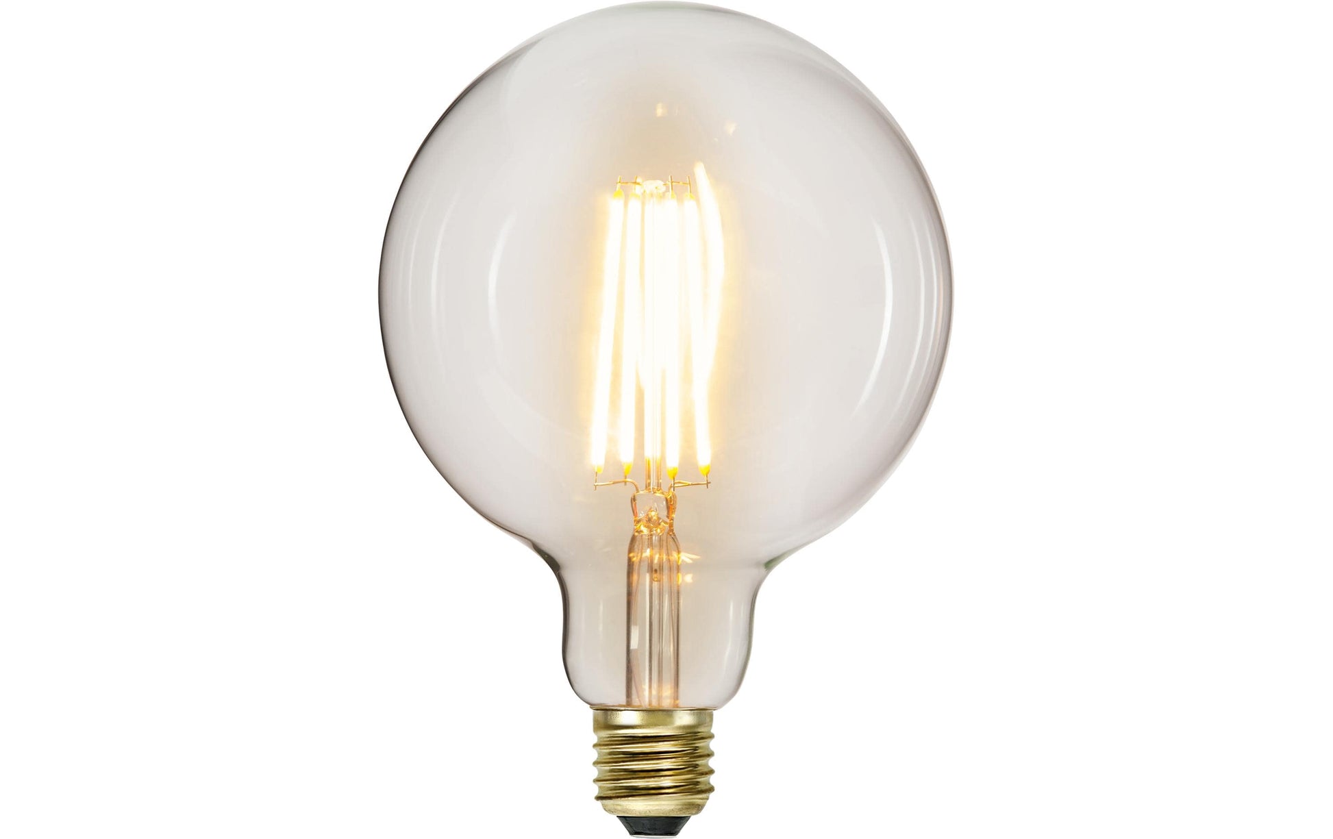 Star Trading LED-Leuchtmittel E27 Globus G125 – Warmweiss 2100 K, 700 lm, 6,5 W, dimmbar – 1 Stk.