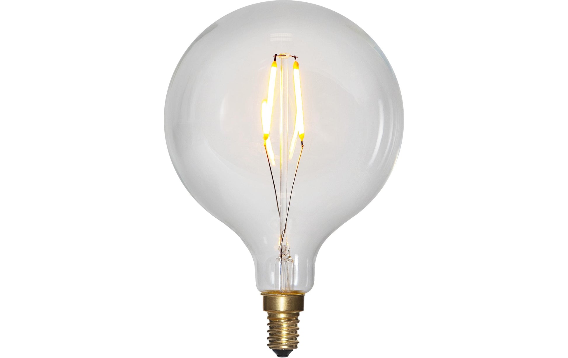 Star Trading LED-Leuchtmittel E14 G95 – Warmweiss 2100 K, 100 lm, 1,5 W – 1 Stk.