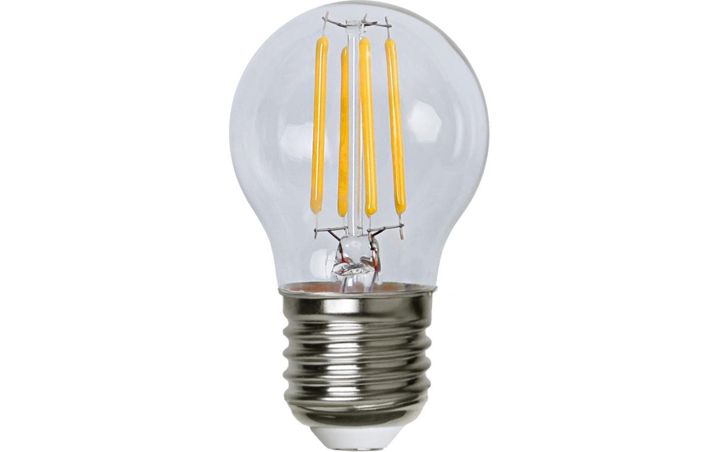 Star Trading LED-Leuchtmittel E27 G45 – Warmweiss 2700 K, 250 lm, 2 W – 1 Stk.