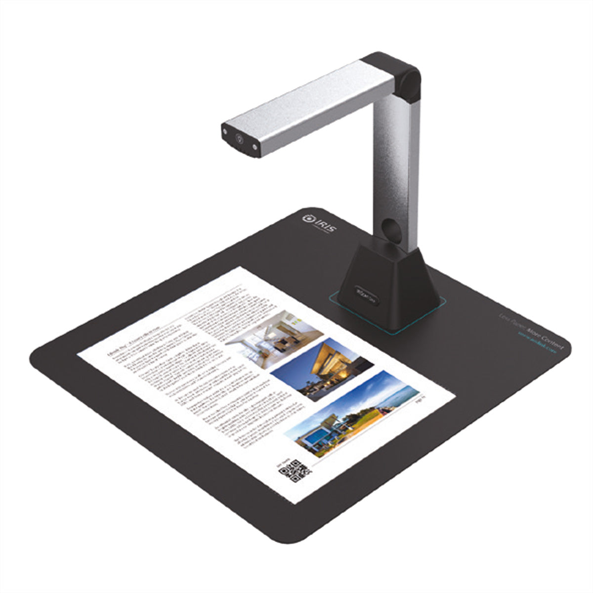 I.R.I.S. IRIScan Desk 5 – Mobiler Scanner, A4, 20 ppm, USB