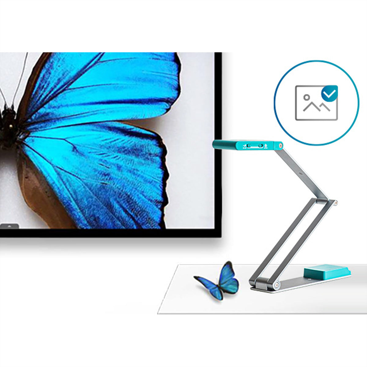 I.R.I.S. IRIScan Visualizer 7 – Overhead-Scanner, A3, USB, 1200 dpi