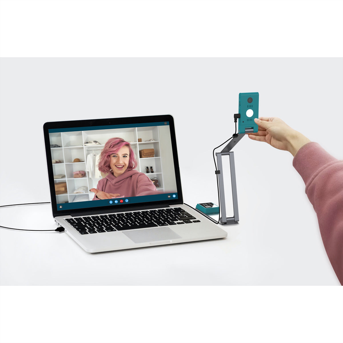 I.R.I.S. IRIScan Visualizer 7 Dyslexic – Overhead-Scanner, A3, USB, 1200 dpi