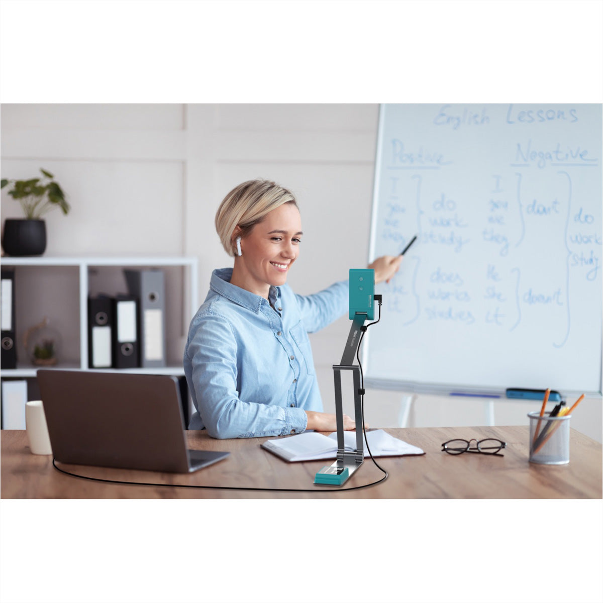 I.R.I.S. IRIScan Visualizer 7 Dyslexic – Overhead-Scanner, A3, USB, 1200 dpi