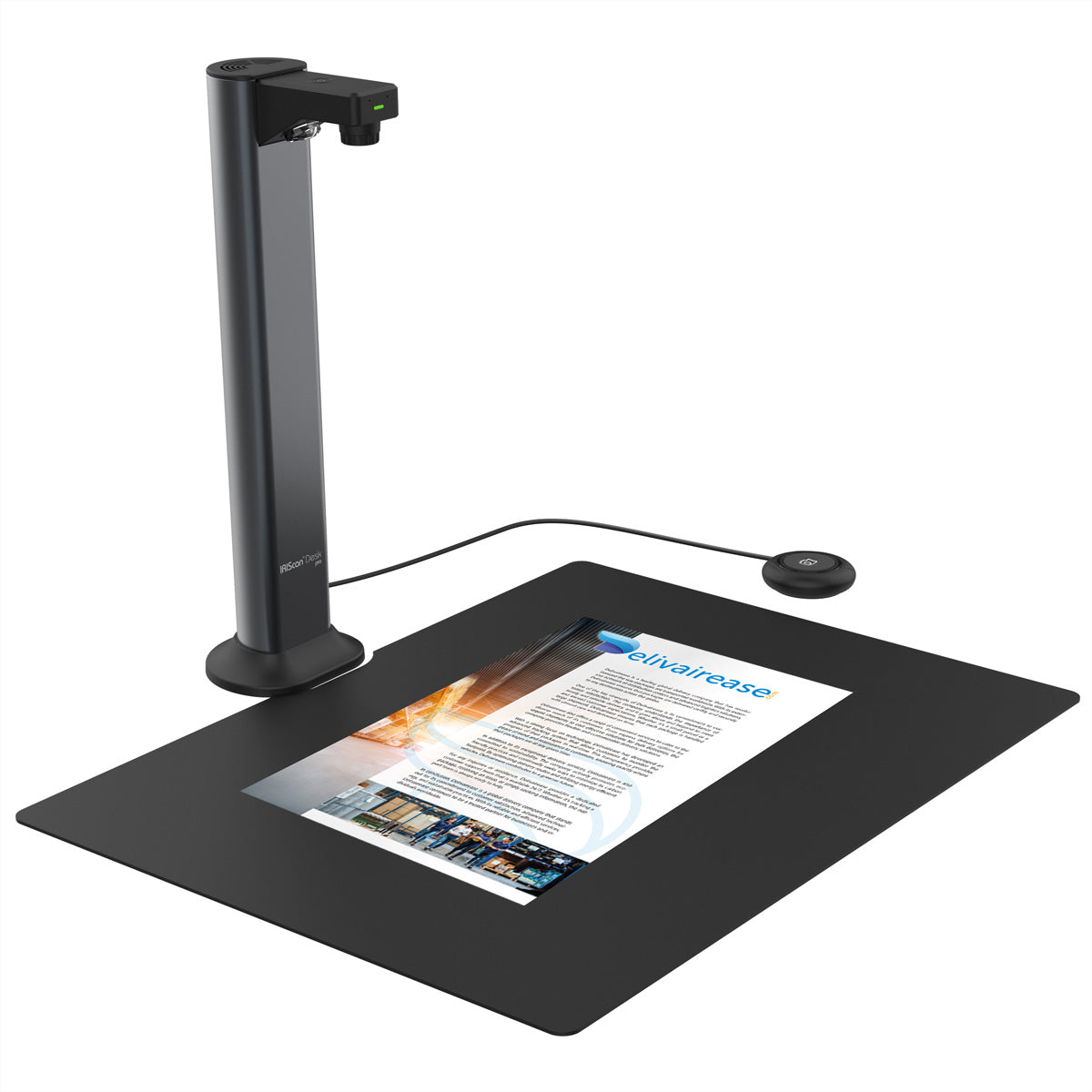I.R.I.S. IRIScan Desk 7 Pro – Overhead-Scanner, A3, USB, 1200 dpi