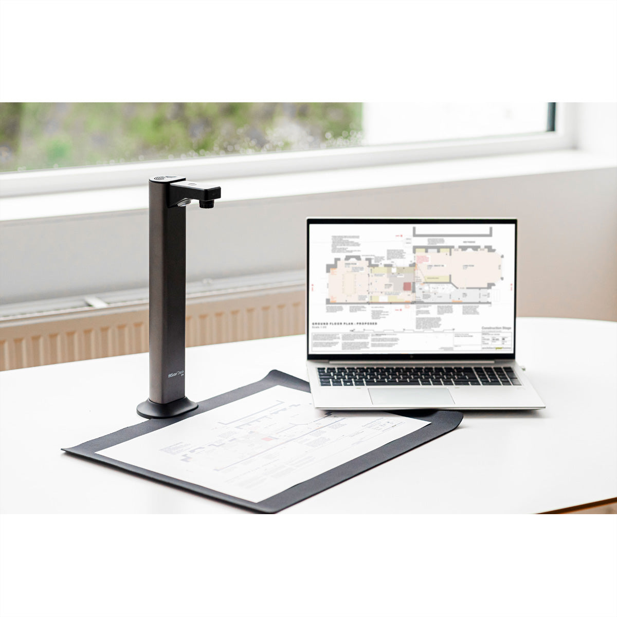 I.R.I.S. IRIScan Desk 7 Pro – Overhead-Scanner, A3, USB, 1200 dpi