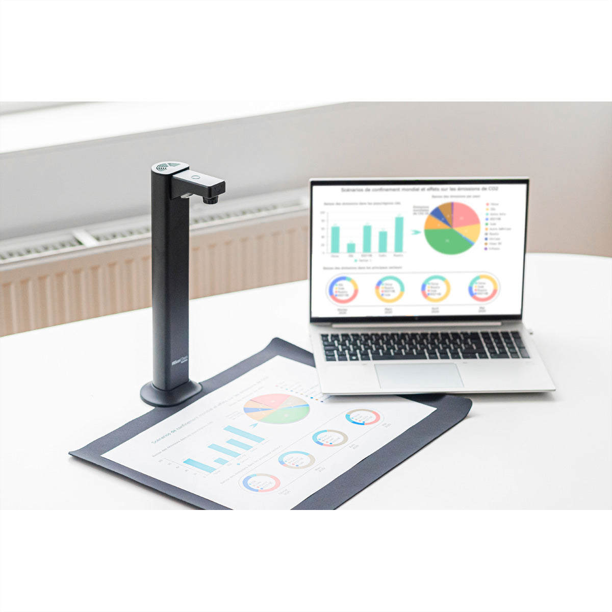 I.R.I.S. IRIScan Desk 7 Business – Overhead-Scanner, A3, USB, 1200 dpi