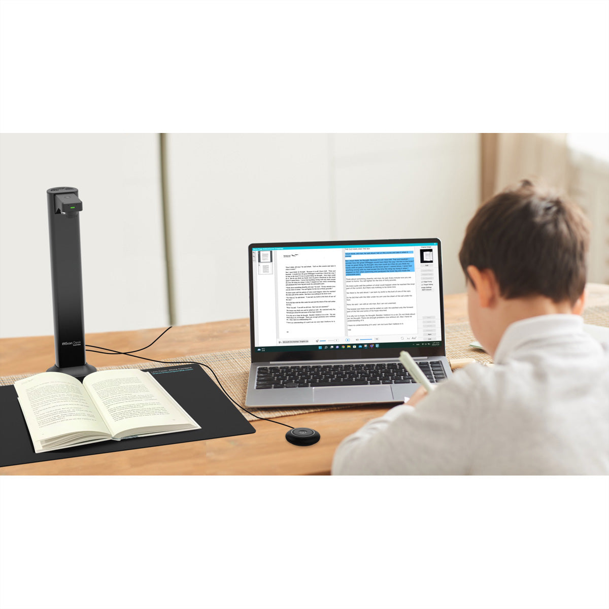 I.R.I.S. IRIScan Desk 7 Business – Overhead-Scanner, A3, USB, 1200 dpi