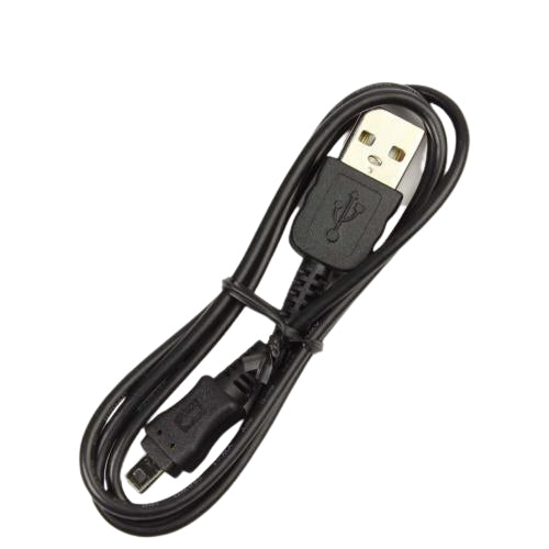Sony 183431141 USB-A auf Micro-USB A Kabel – Schwarz – für DSCW830/B, DSCW830, DSCW730