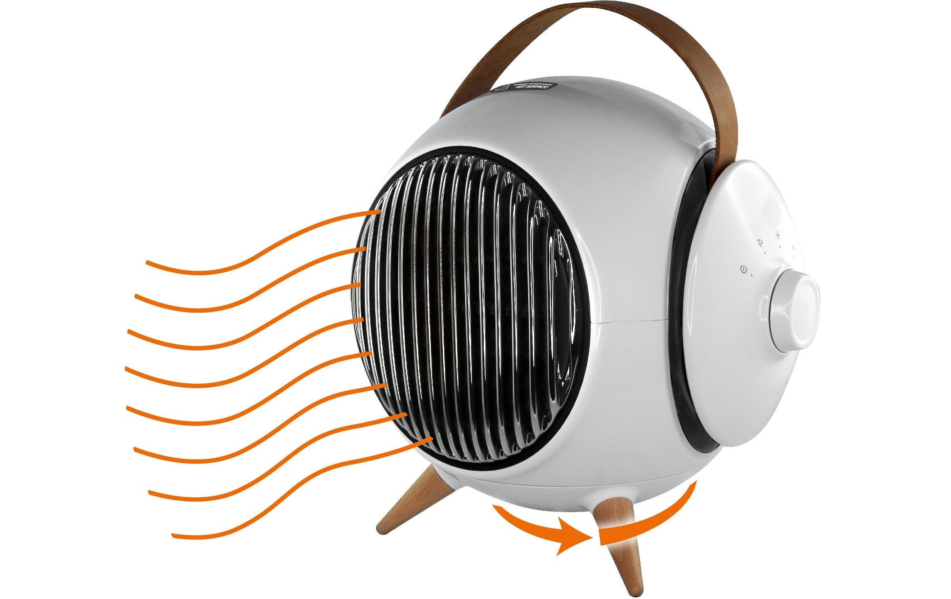 Sonnenkönig Heizlüfter Lima – Keramik, 2 Heizstufen, bis 10 m², 1200 W