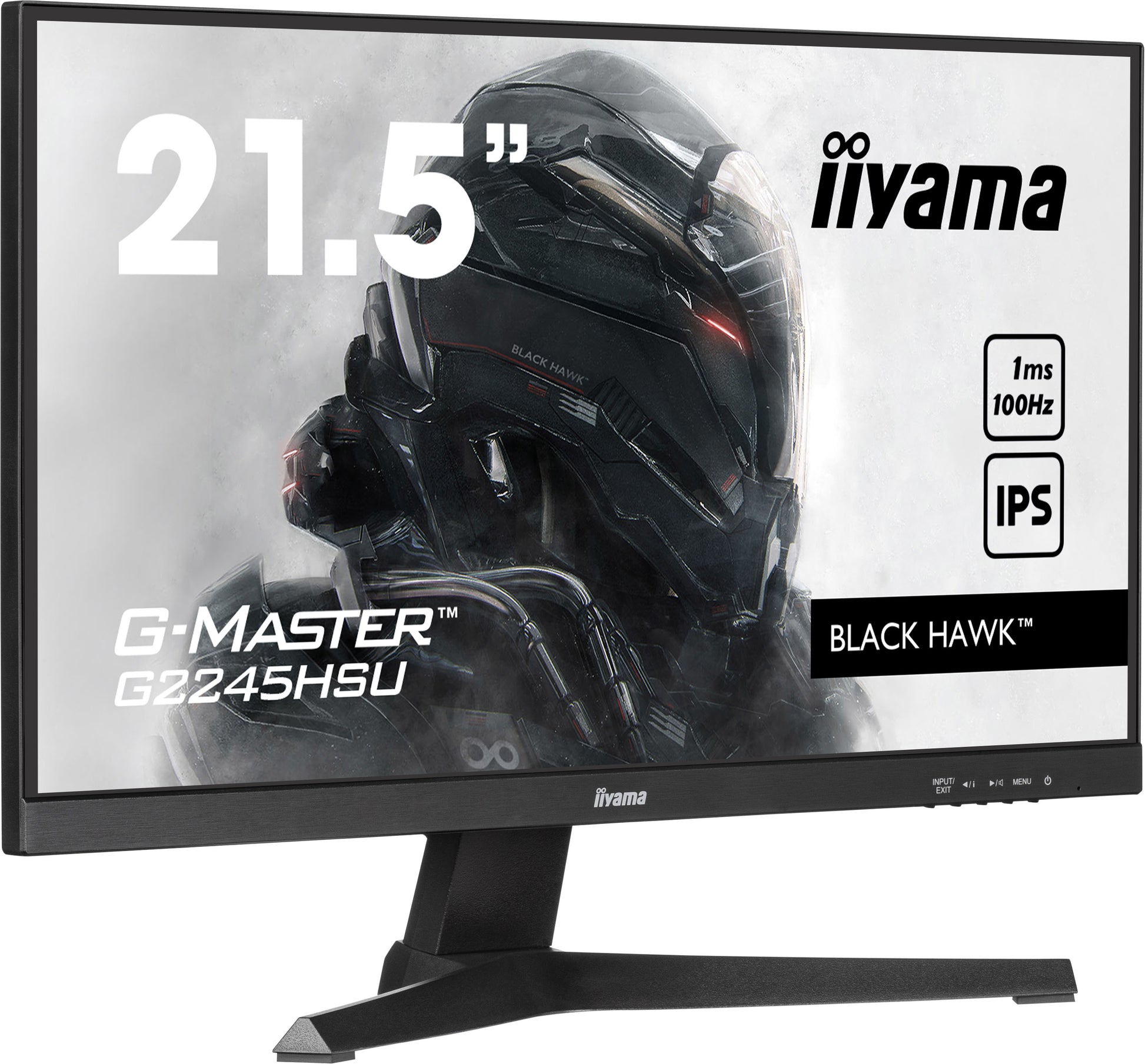 iiyama G2245HSU-B2 – IPS-Panel, 100 Hz
