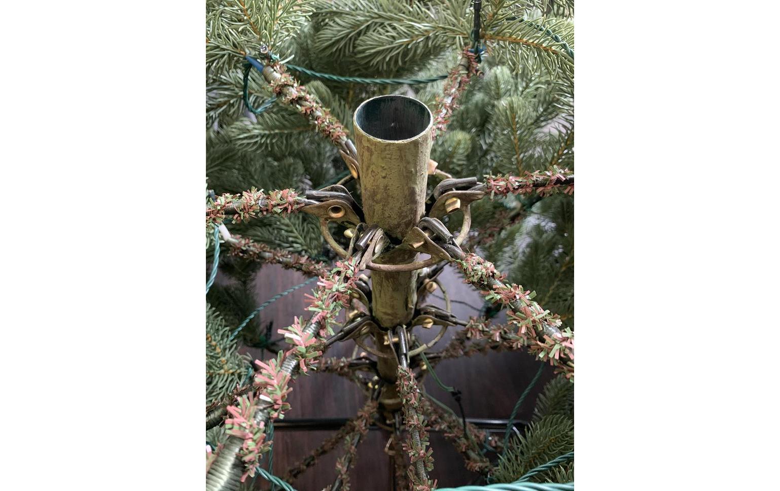 Botanic-Haus Künstlicher Baum – Ø 60 × 90 cm – Kunststoff, Grün, 144 Warmweisse LEDs