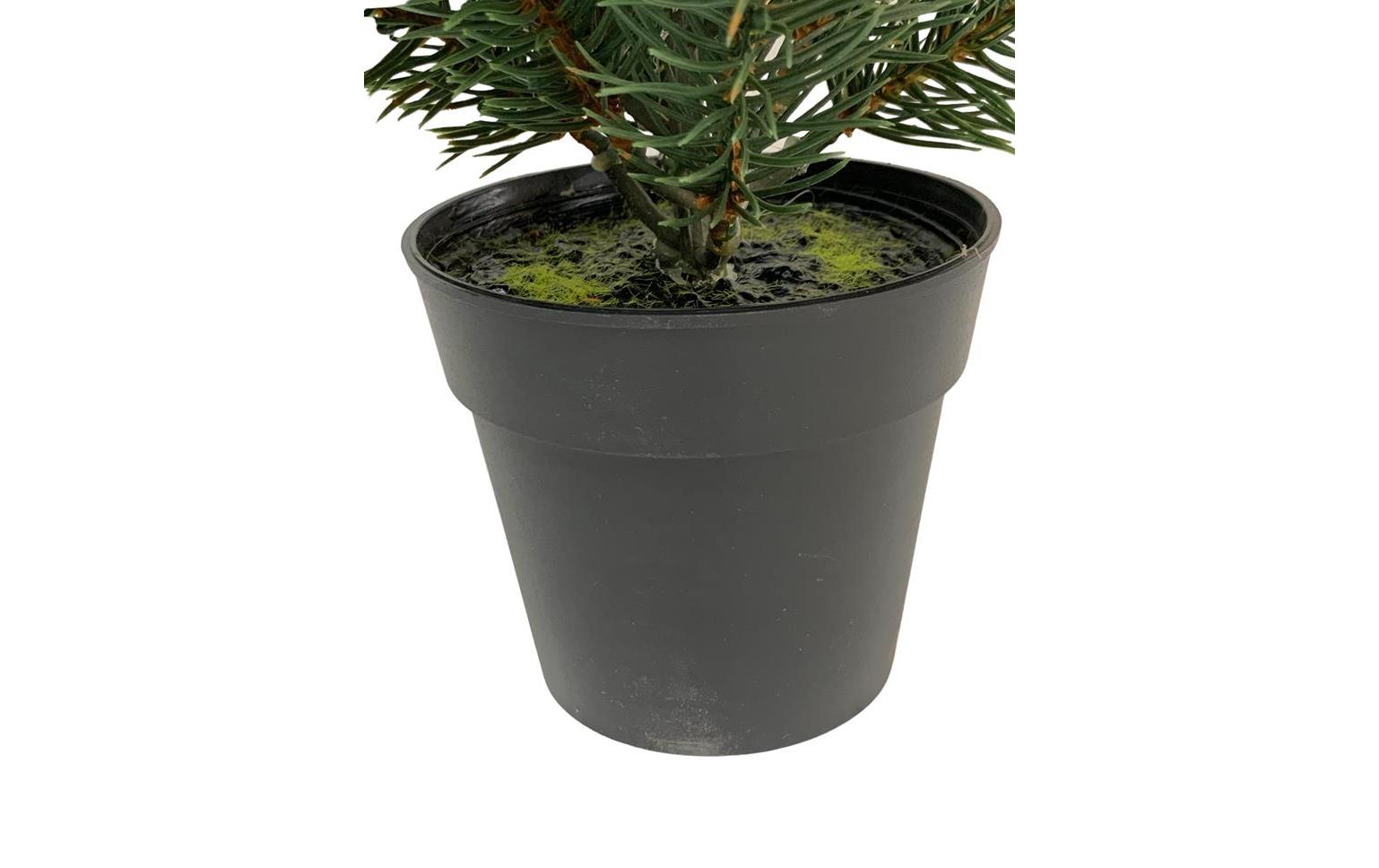 Botanic-Haus Künstlicher Baum – Ø 18 × 41 cm – Kunststoff, Grün – 1-teilig