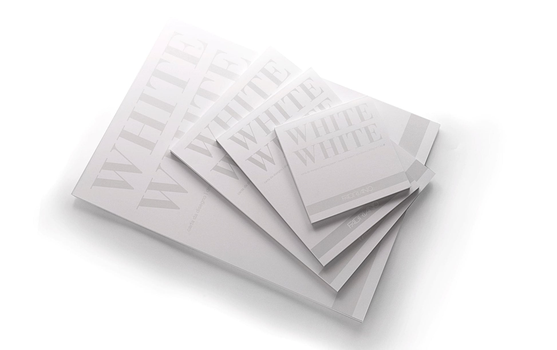 Fabriano Skizzenblock – A4 – 300 g/m² – 20 Blatt – Weiss