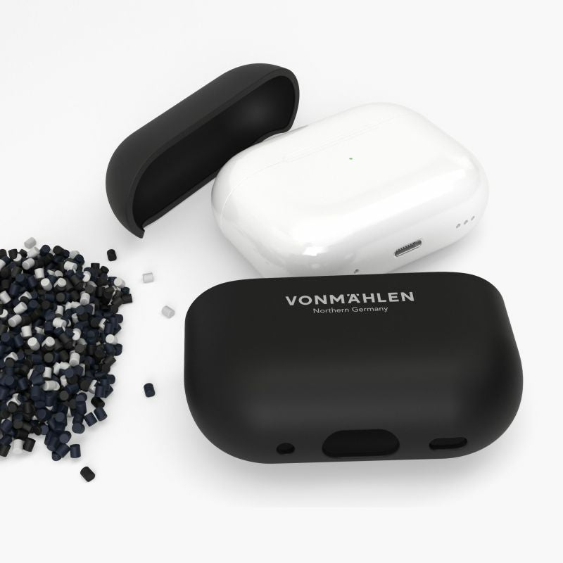 Vonmählen APC00004 – Schutzhülle – für Apple AirPods (2. Generation) – kabelloses Laden – schwarz