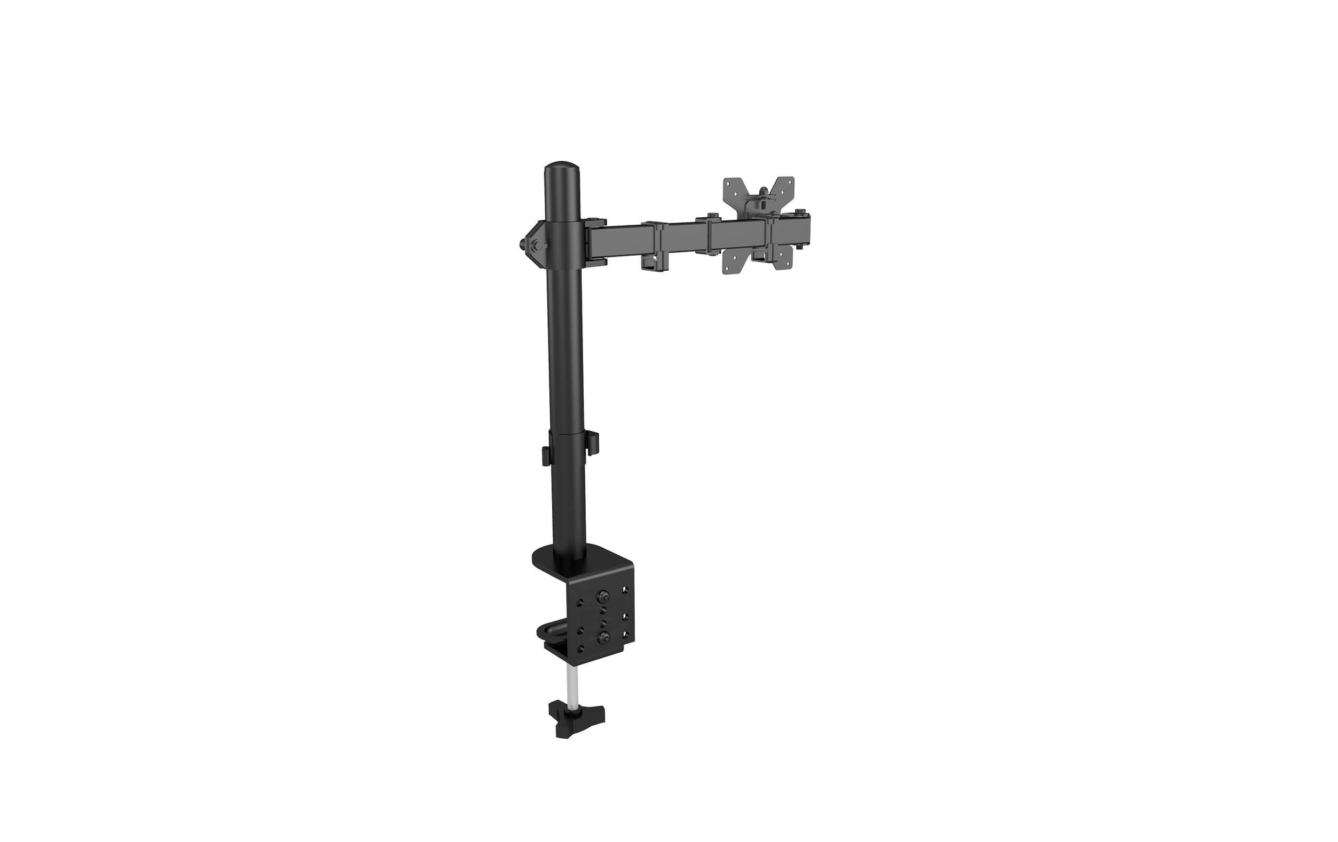 Audioraq Eco1 1251 – Tischhalterung, Standfuss, bis 32", VESA 100 × 100 mm, 8 kg, höhenverstellbar, schwarz
