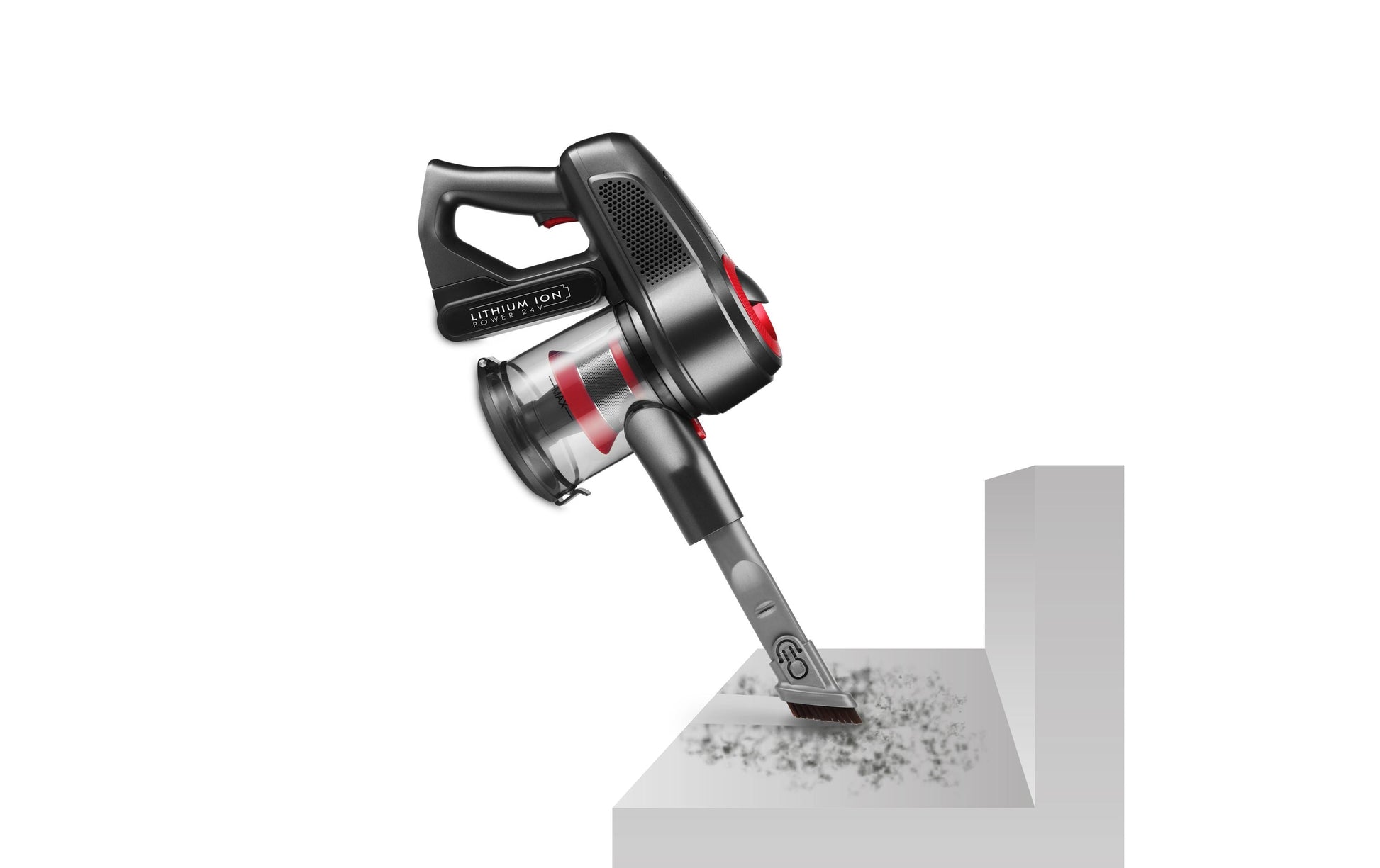 Trisa Akkustaubsauger Quick Clean Professional T9382, 2-in-1 – 35 min, 380 W, 0,5 l Behälter