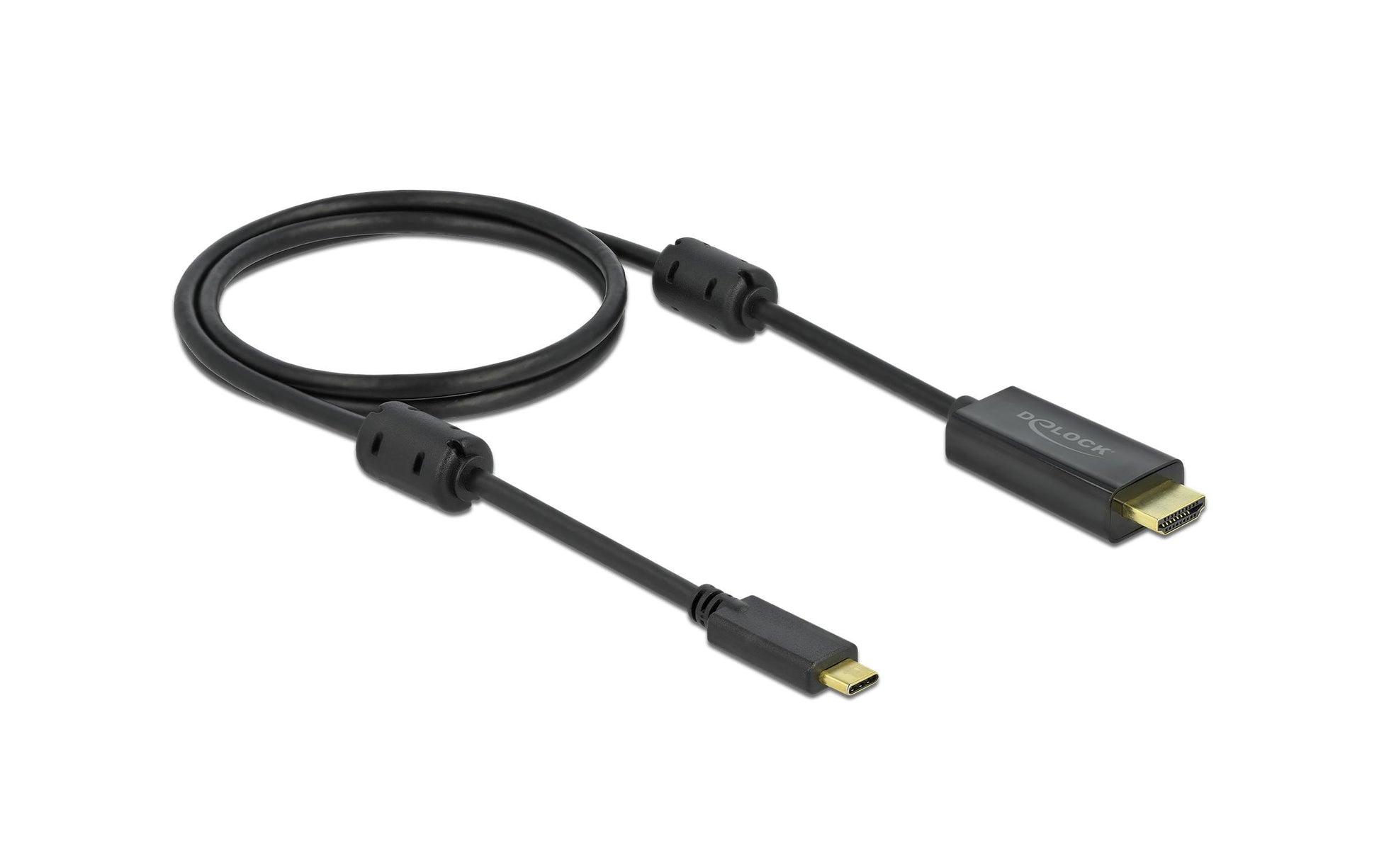 DeLOCK USB-C auf HDMI Kabel HDMI 2.1 4K 60 Hz – 1 m – aktiv