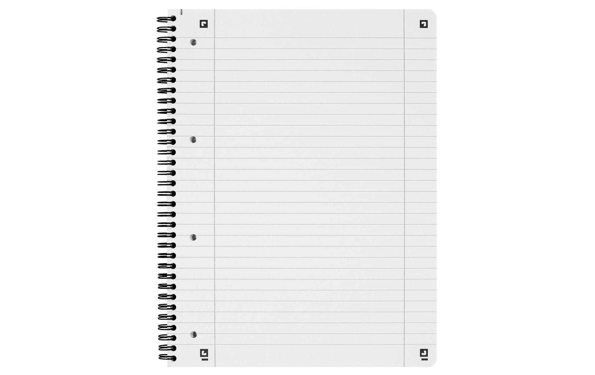 Oxford Collegeblock Touch, Karton, 80 Blatt, 4-fach gelocht, perforiert, 90 g/m² – Koralle, für SCRIBZEE App