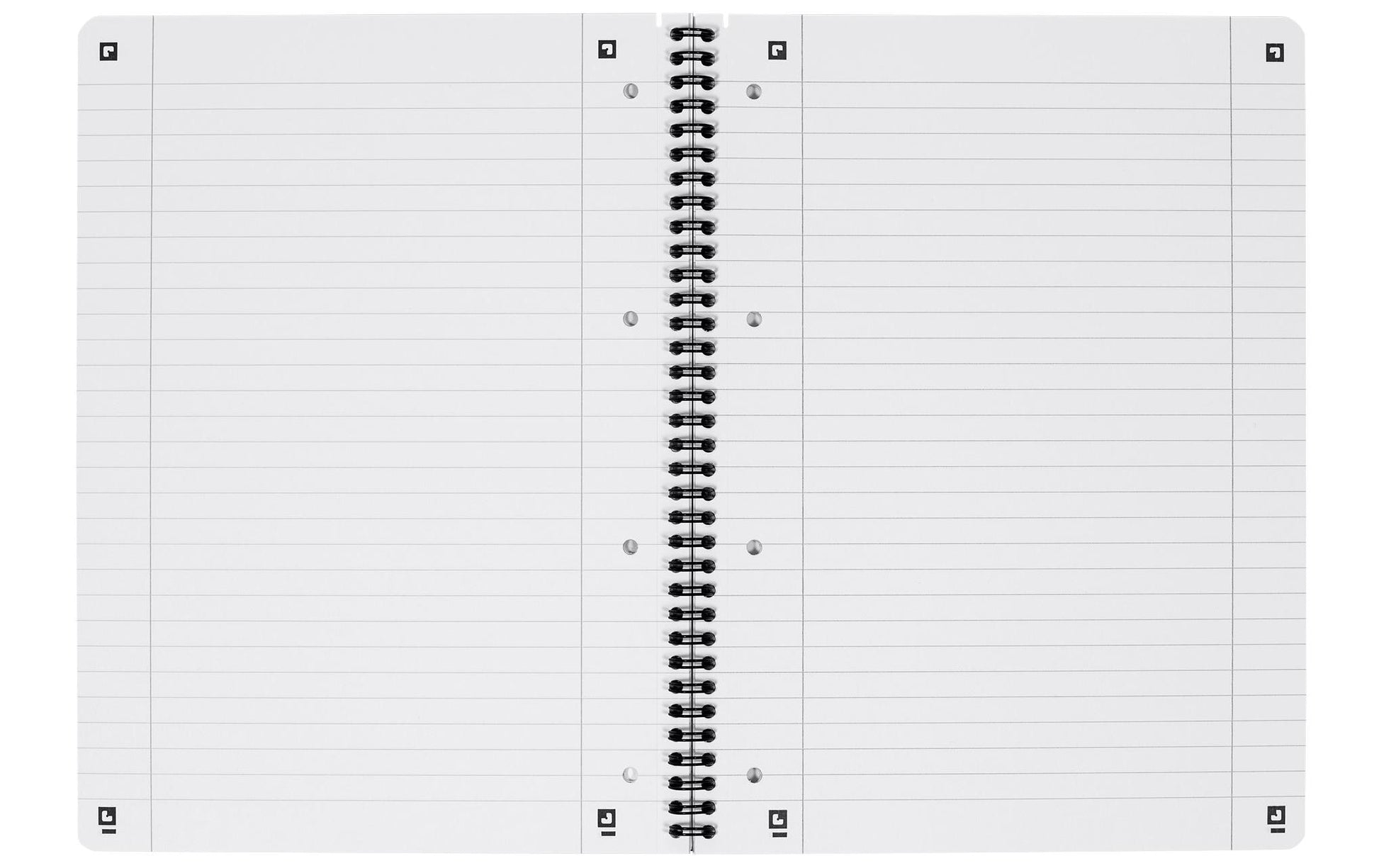 Oxford Collegeblock Touch, Karton, 80 Blatt, 4-fach gelocht, perforiert, 90 g/m² – Koralle, für SCRIBZEE App
