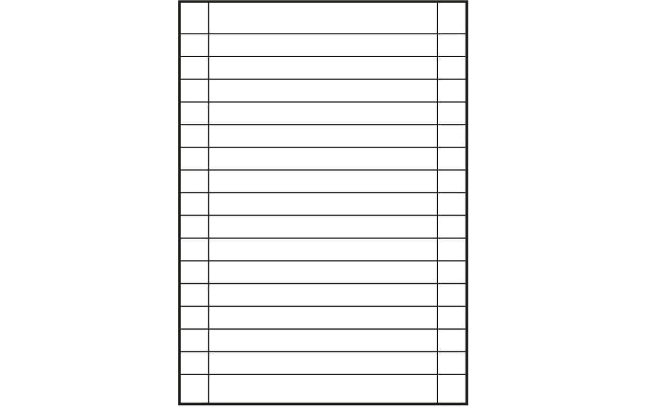 Oxford Collegeblock, Karton, 80 Blatt, 4-fach gelocht, perforiert, 90 g/m² – Aqua, für SCRIBZEE App