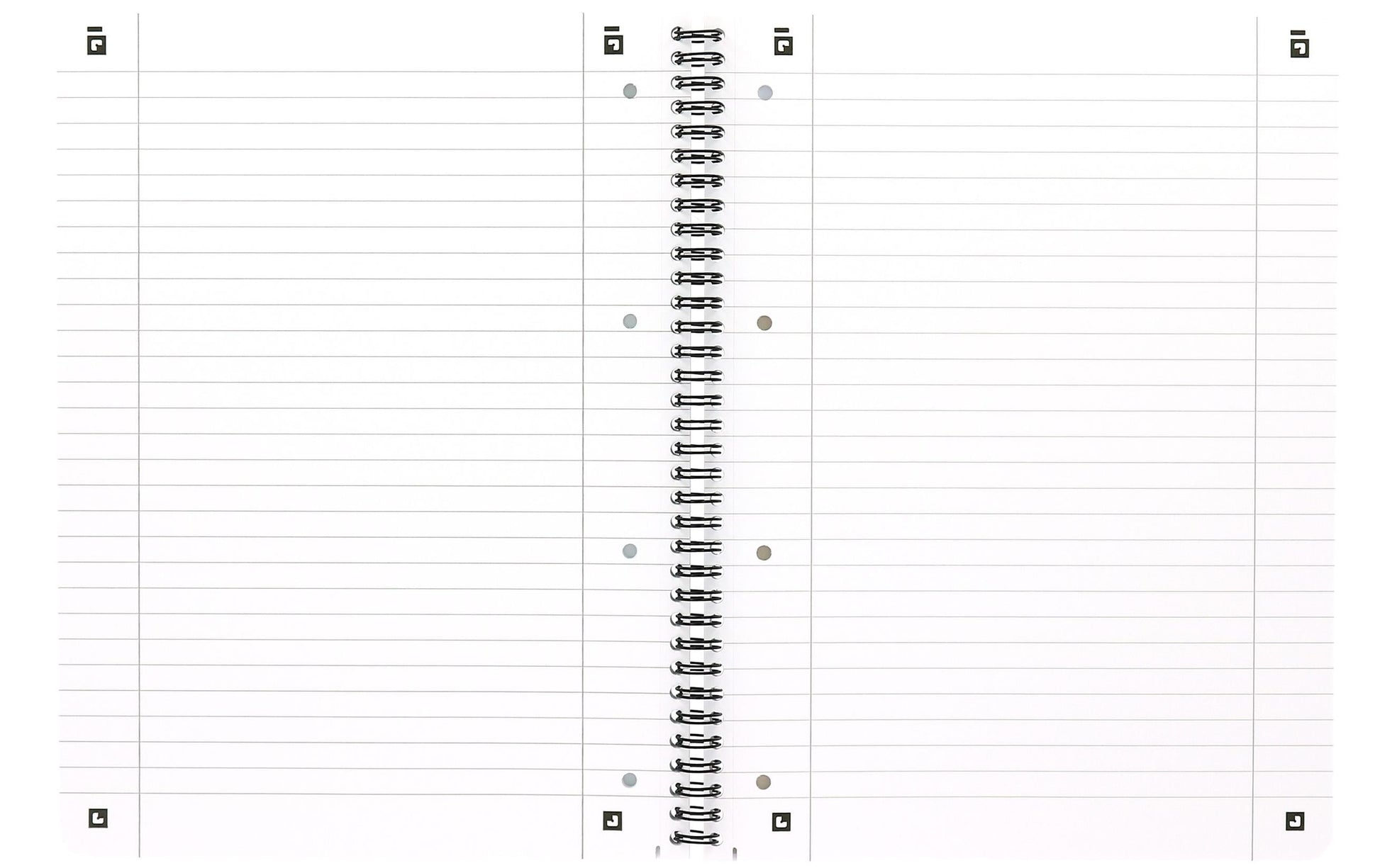 Oxford Collegeblock, Karton, 80 Blatt, 4-fach gelocht, perforiert, 90 g/m² – Aqua, für SCRIBZEE App