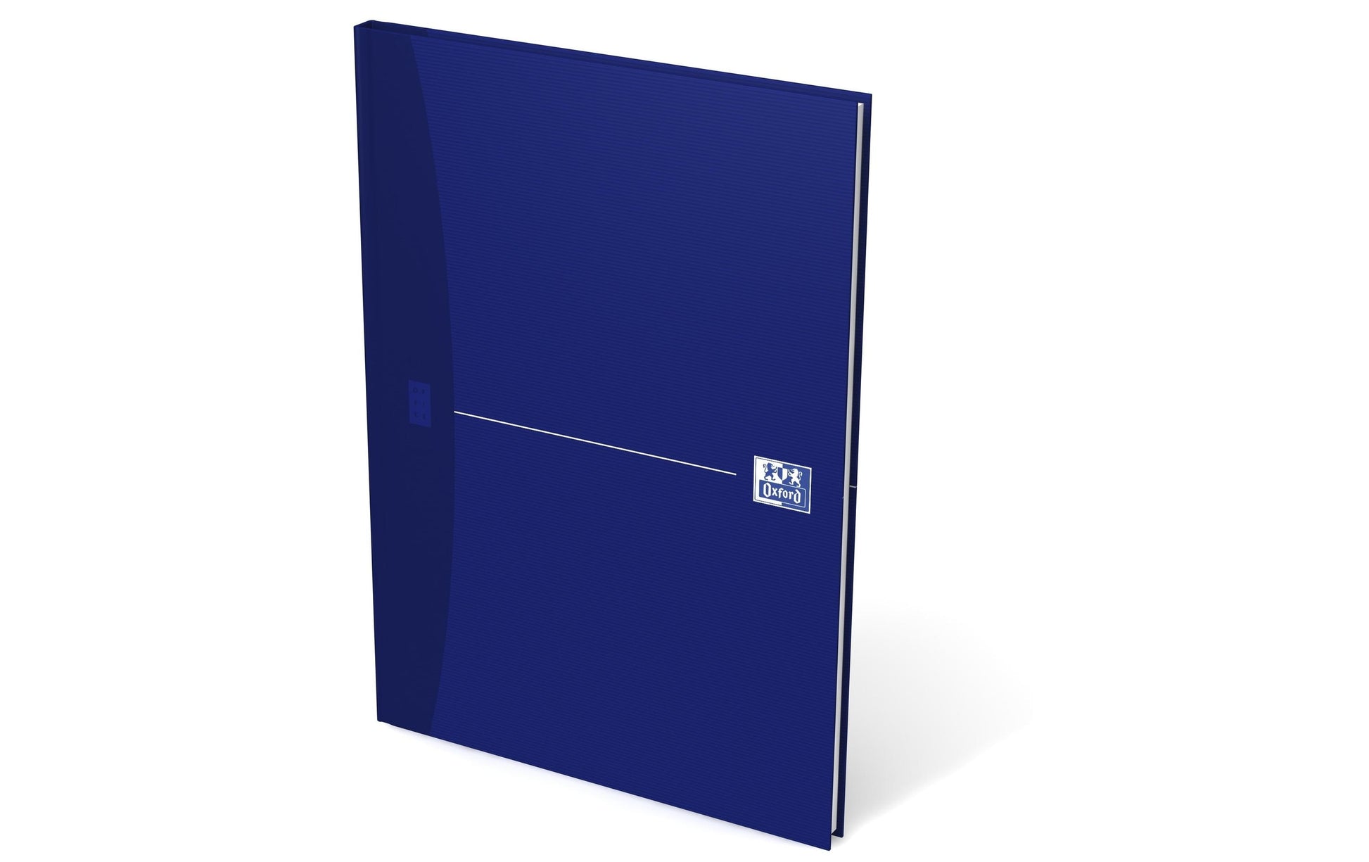 Oxford Notizbuch, A4, kariert 5 mm, Fadenheftung, Karton, 192 Seiten, 90 g/m² – blau
