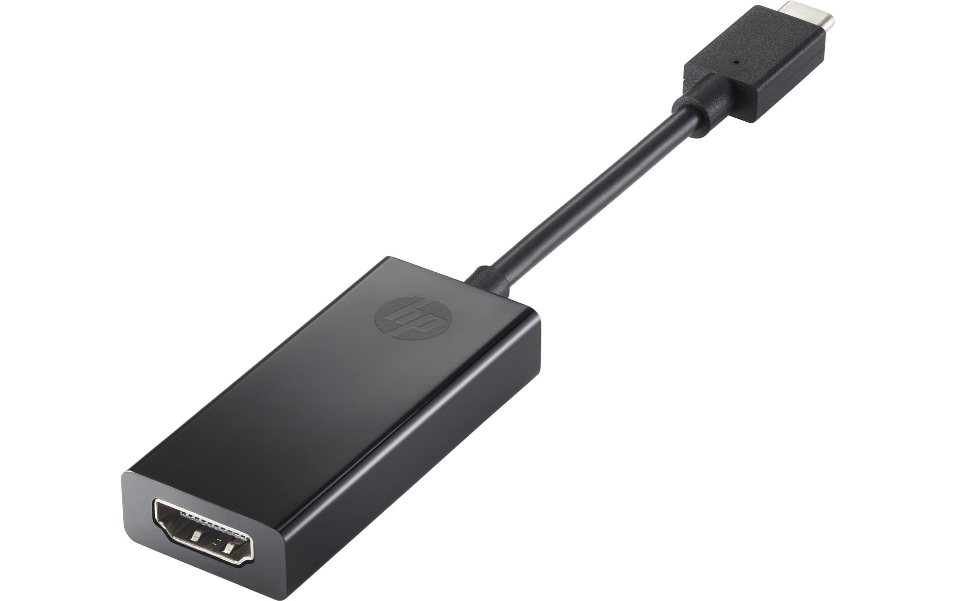 HP 2PC54AA USB-C-zu-HDMI-Adapter – HDMI 2.0, Schwarz
