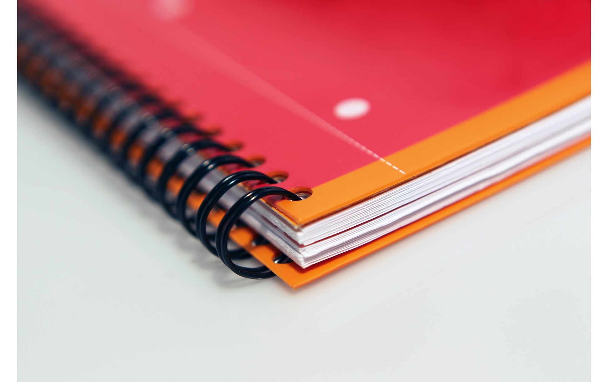 Oxford Collegeblock, 80 Blatt, 4-fach gelocht, perforiert, 80 g/m² – Orange, für SCRIBZEE App