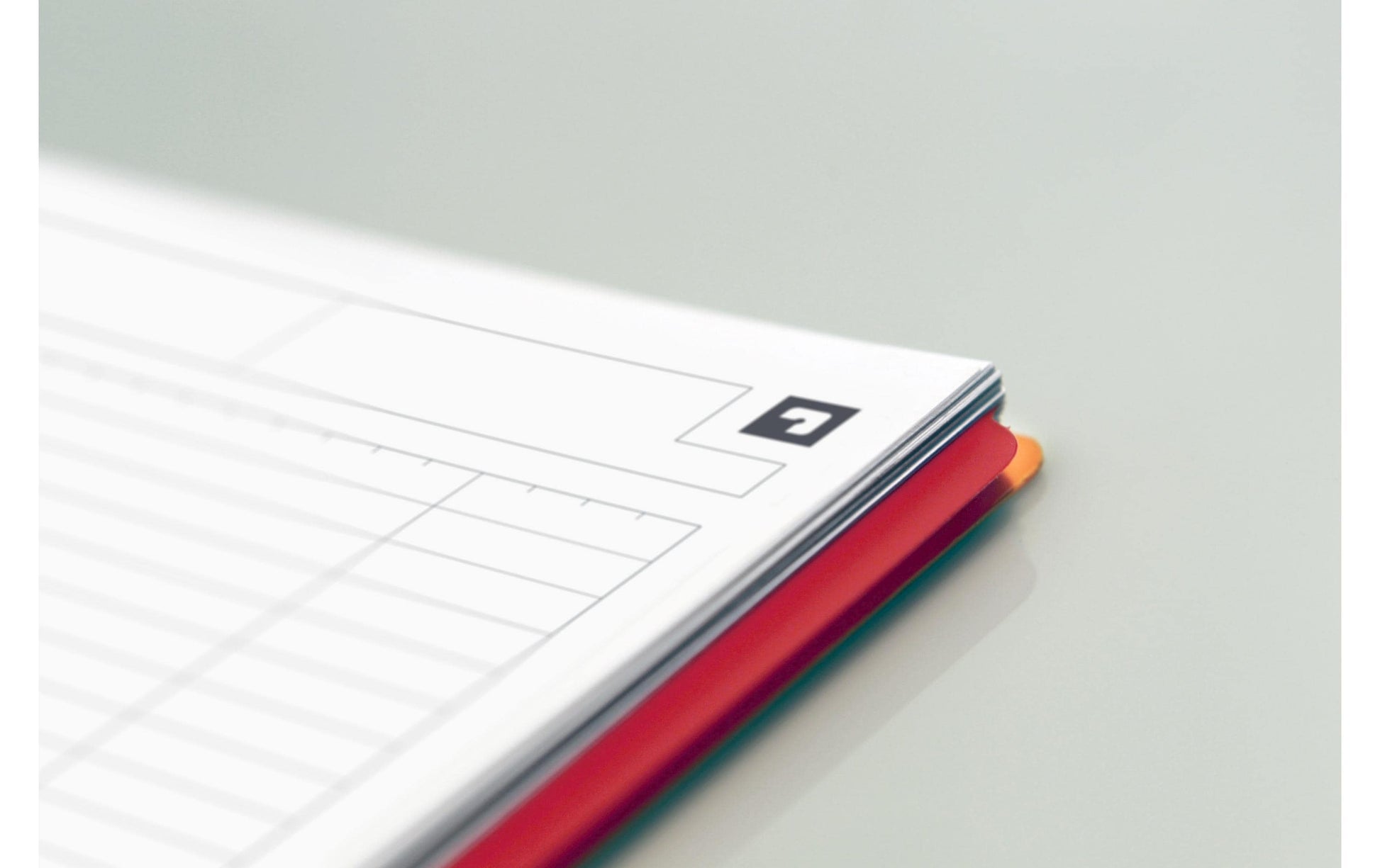 Oxford Collegeblock, 80 Blatt, 4-fach gelocht, perforiert, 80 g/m² – Orange, für SCRIBZEE App