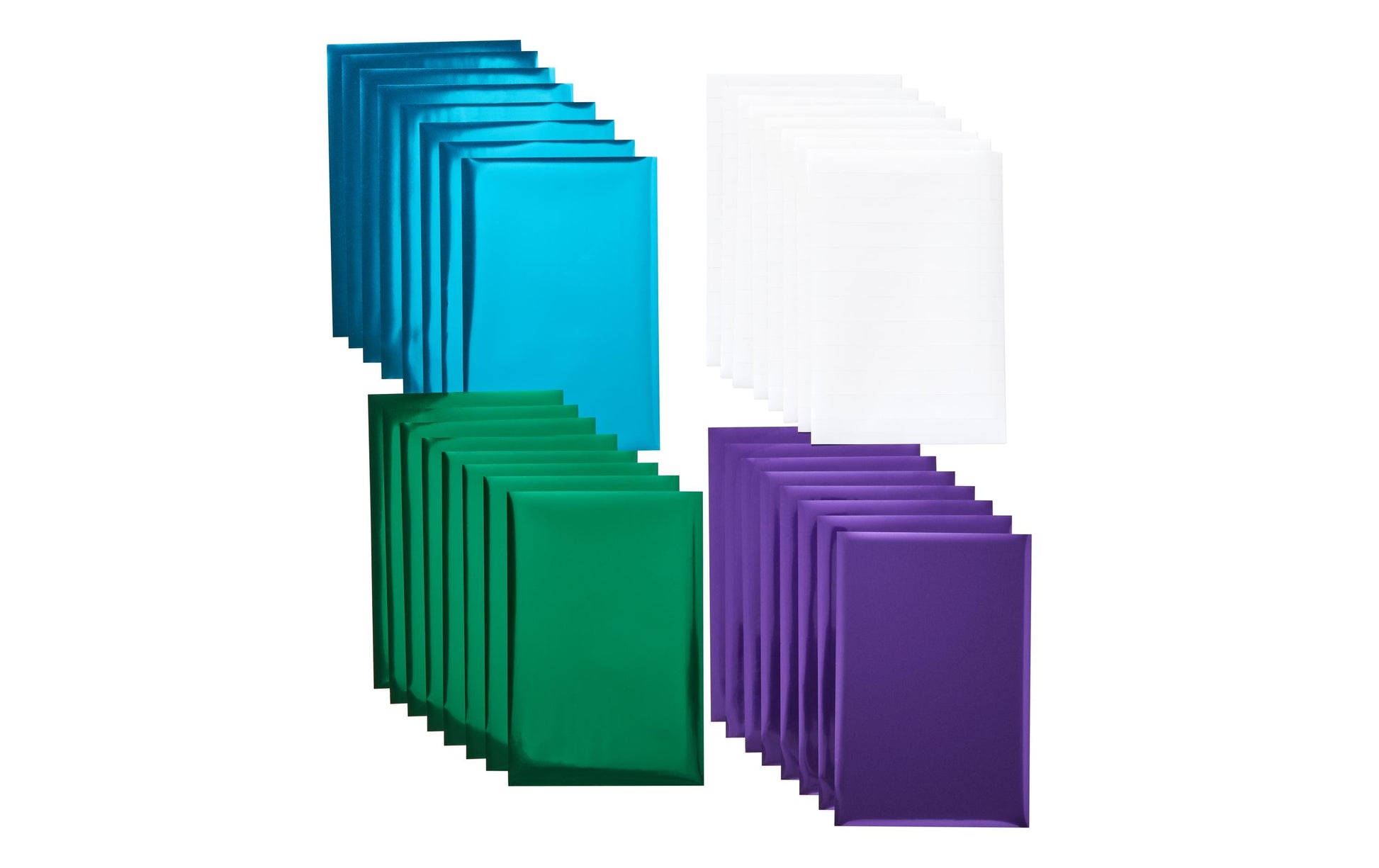 Cricut Transferfolie – 24 Stück – Aqua – 101 × 152 mm – für Cricut Joy Schneideplotter