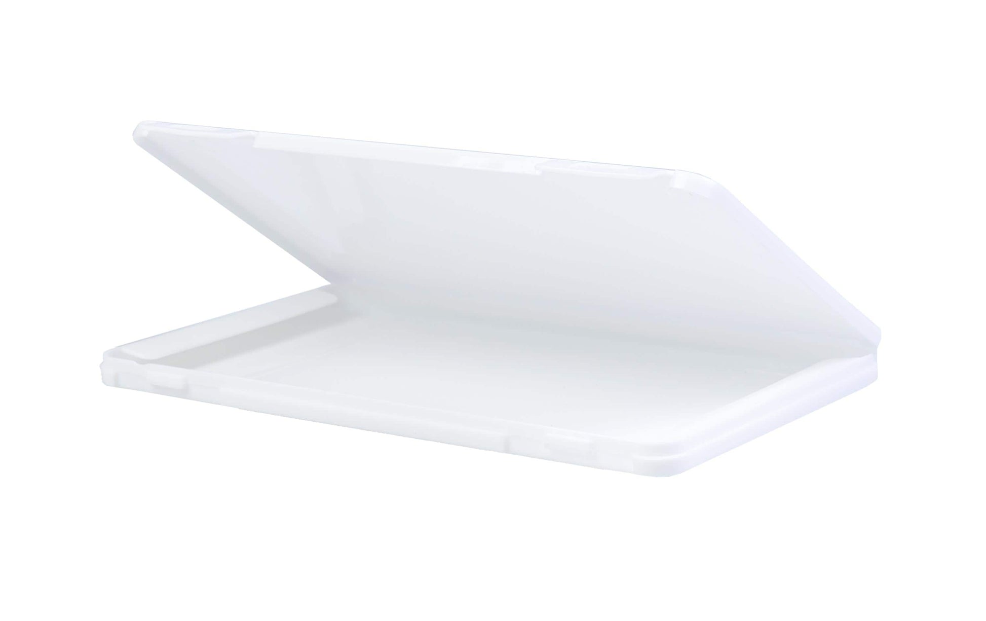 Ftm Maskenbox – für Hygienemasken – 19 × 1,2 × 11 cm – weiss – Kunststoff