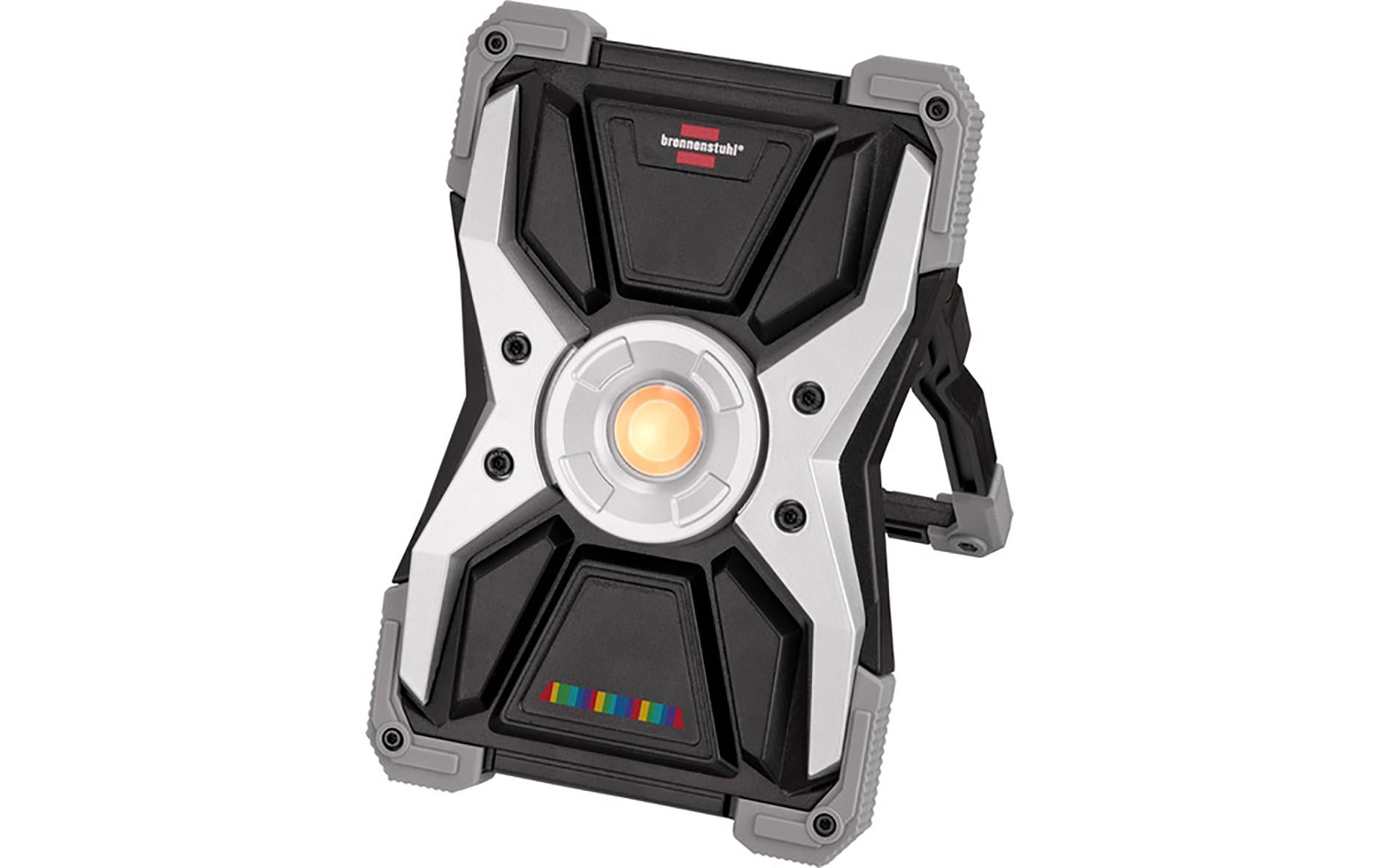 Brennenstuhl LED-Strahler Rufus CRI 96 – 14 × 5 × 21 cm, 2700 lm, 30 W, 2700–6500 K, dimmbar, IP65, schwarz