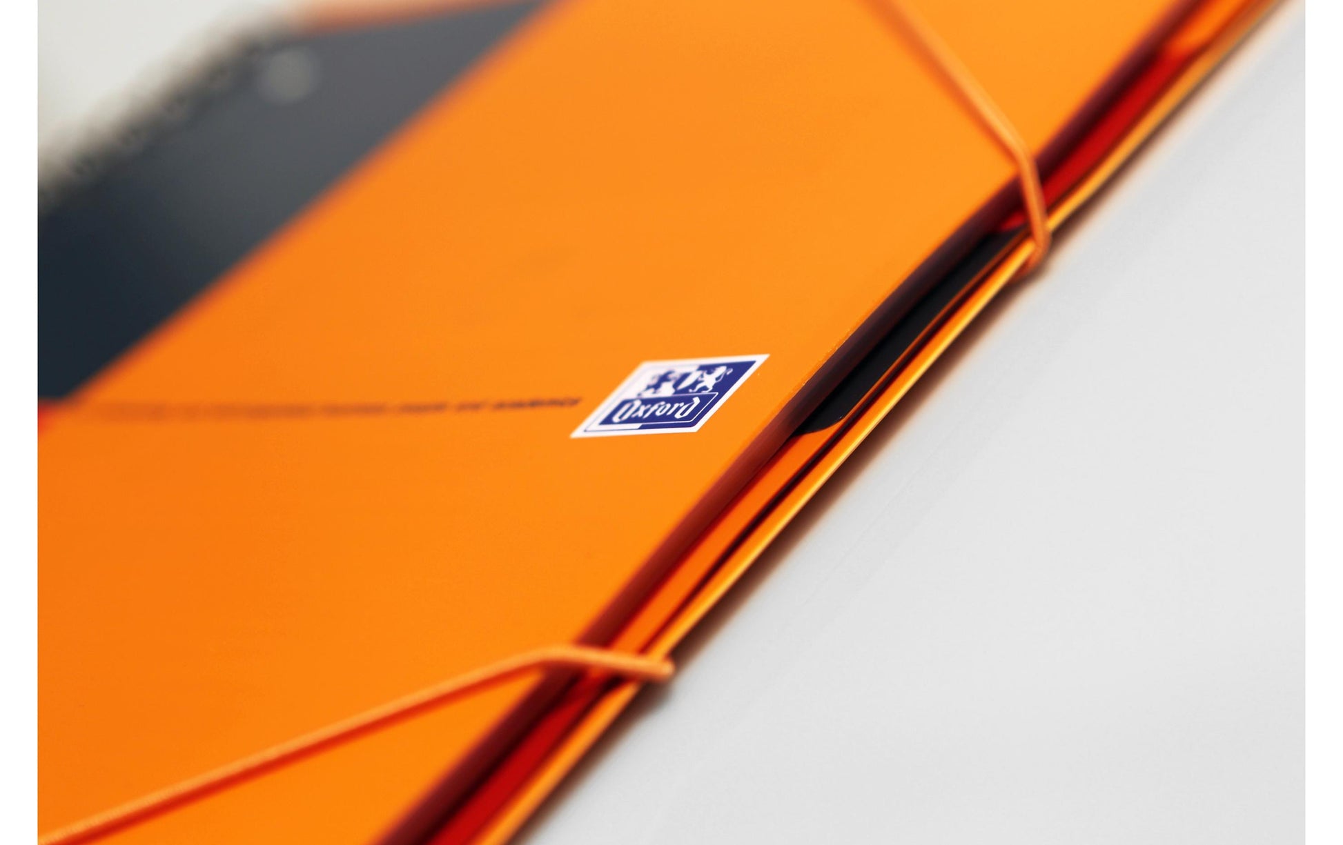 Oxford Collegeblock Softcover, 80 Blatt, 4-fach gelocht, mikroperforiert, 80 g/m² – Orange, für SCRIBZEE App