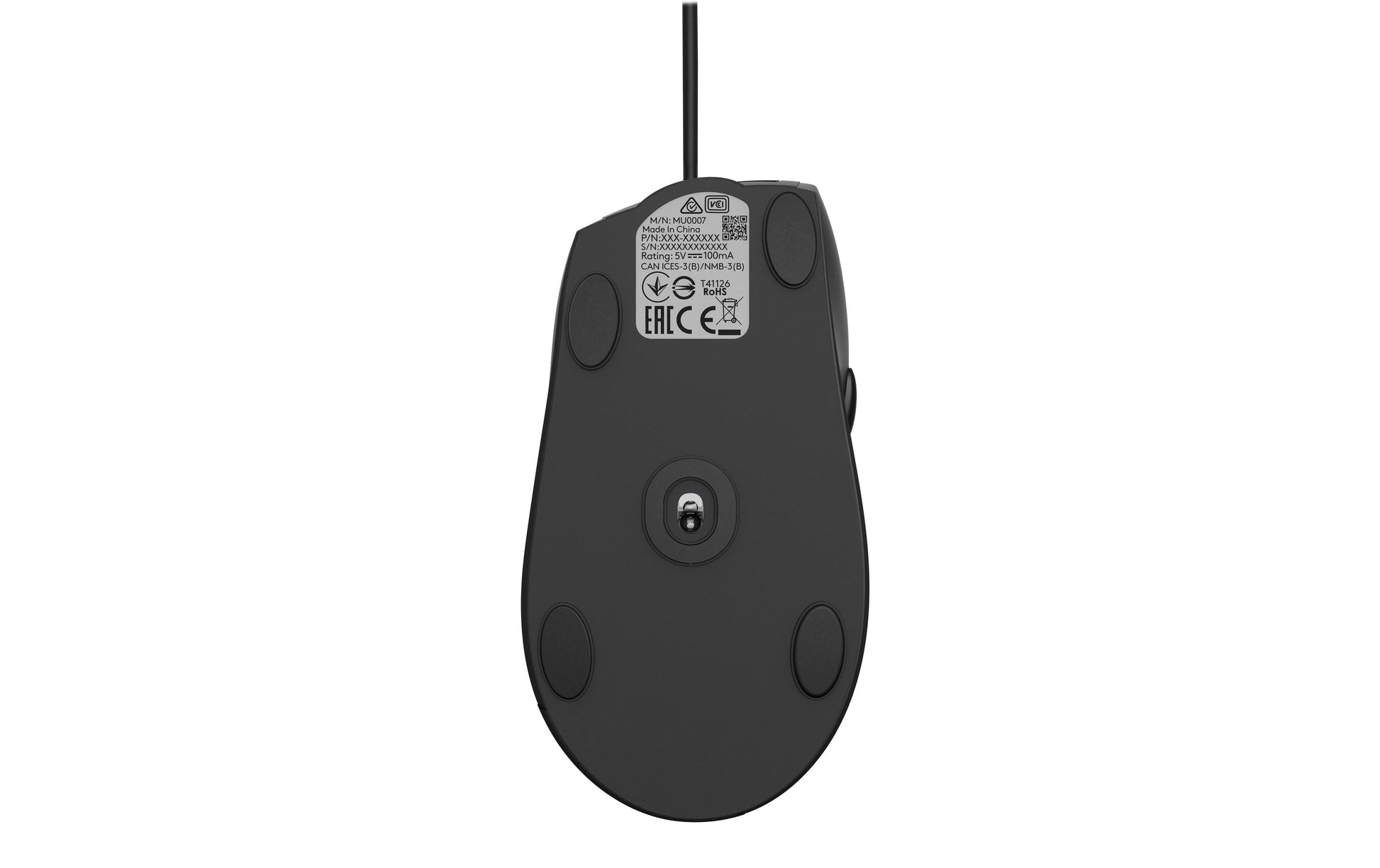 Logitech M500s Maus – kabelgebunden, schwarz