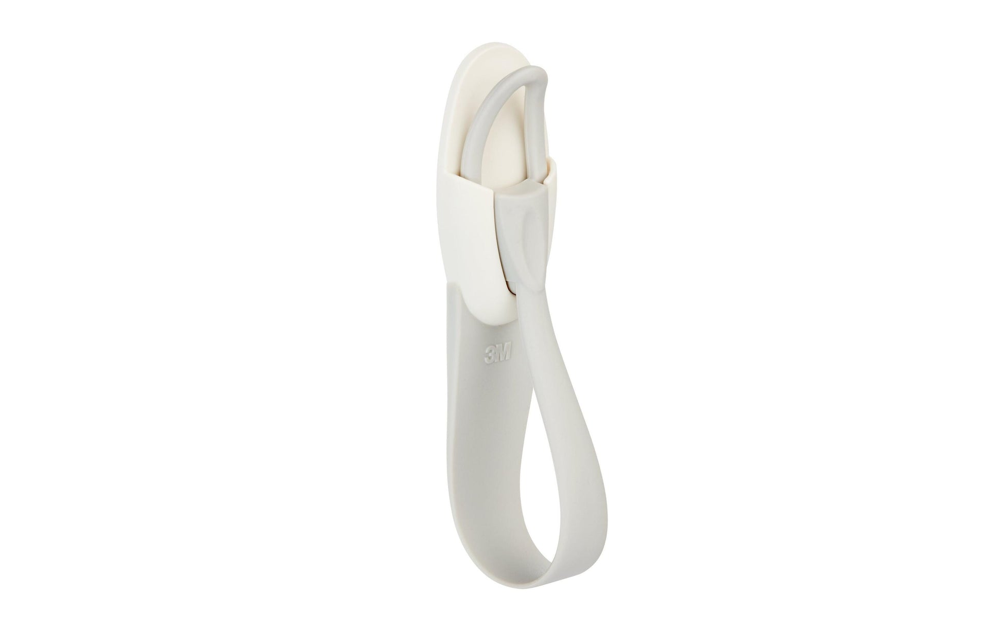 3M Kabelbinder, 50×2 mm, 2 Stk., selbstklebend, Tragkraft 1 kg – weiss