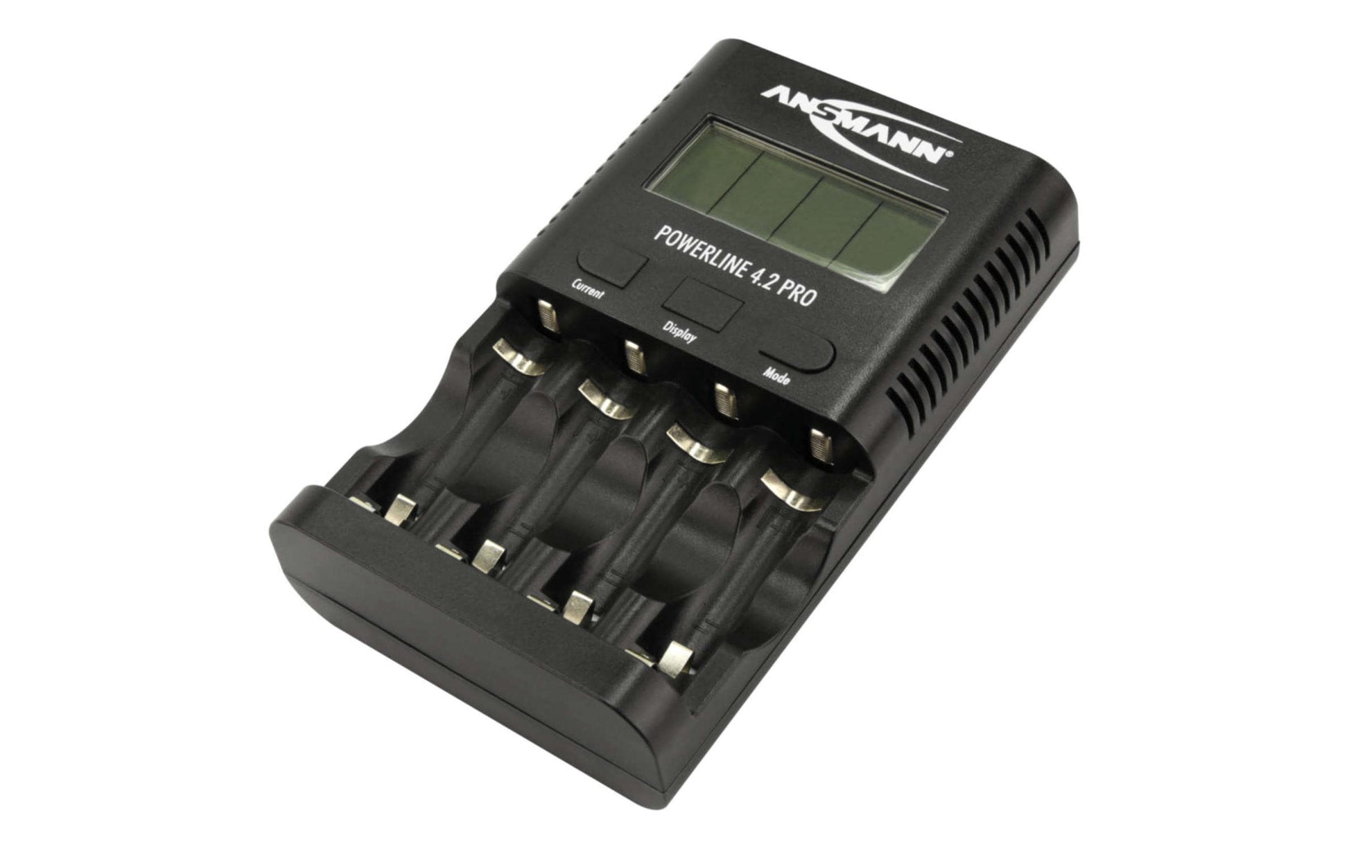 Ansmann Powerline 4.2 Pro Ladegerät – 5 W, 1× USB, mit LCD-Display – für AA, AAA (NiMH)