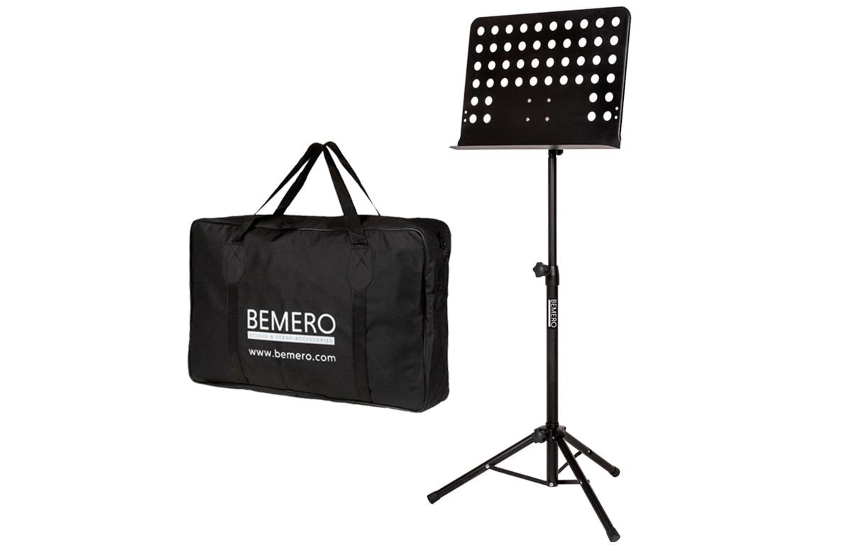 Bemero Notenpult MSS-8080BK – schwarz