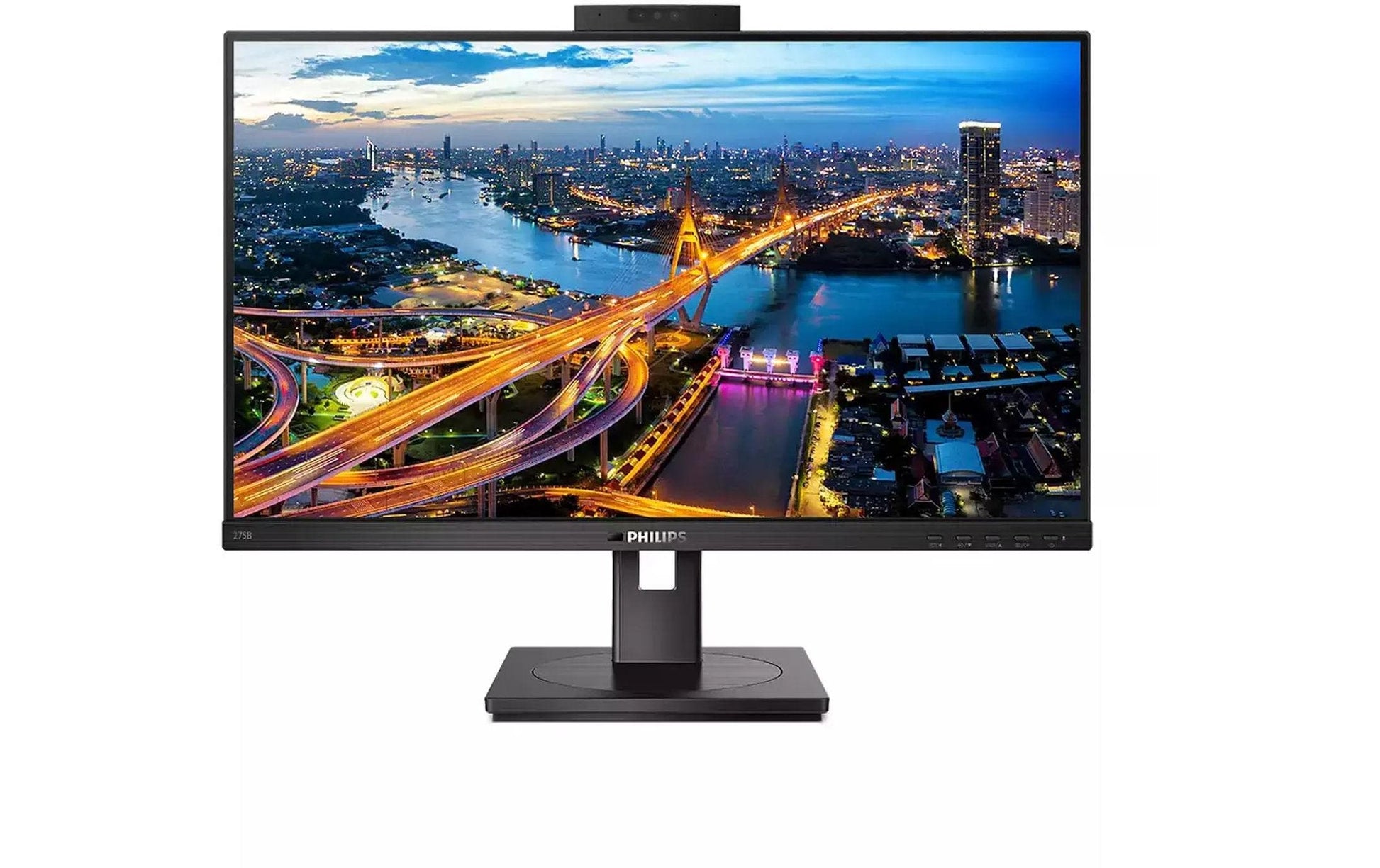 Philips 275B1H/00 – Monitor, 27", 2560 × 1440 (WQHD), IPS, 75 Hz, 300 cd/m², Webcam, VESA 100 × 100, Schwarz