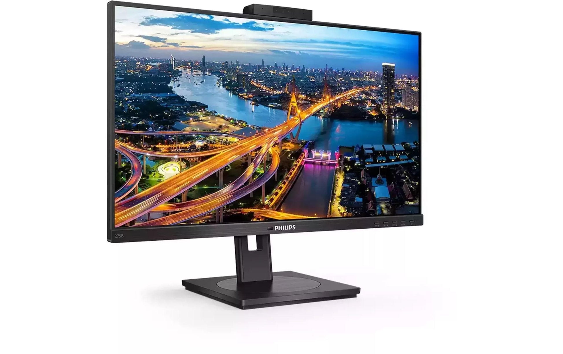 Philips 275B1H/00 – Monitor, 27", 2560 × 1440 (WQHD), IPS, 75 Hz, 300 cd/m², Webcam, VESA 100 × 100, Schwarz
