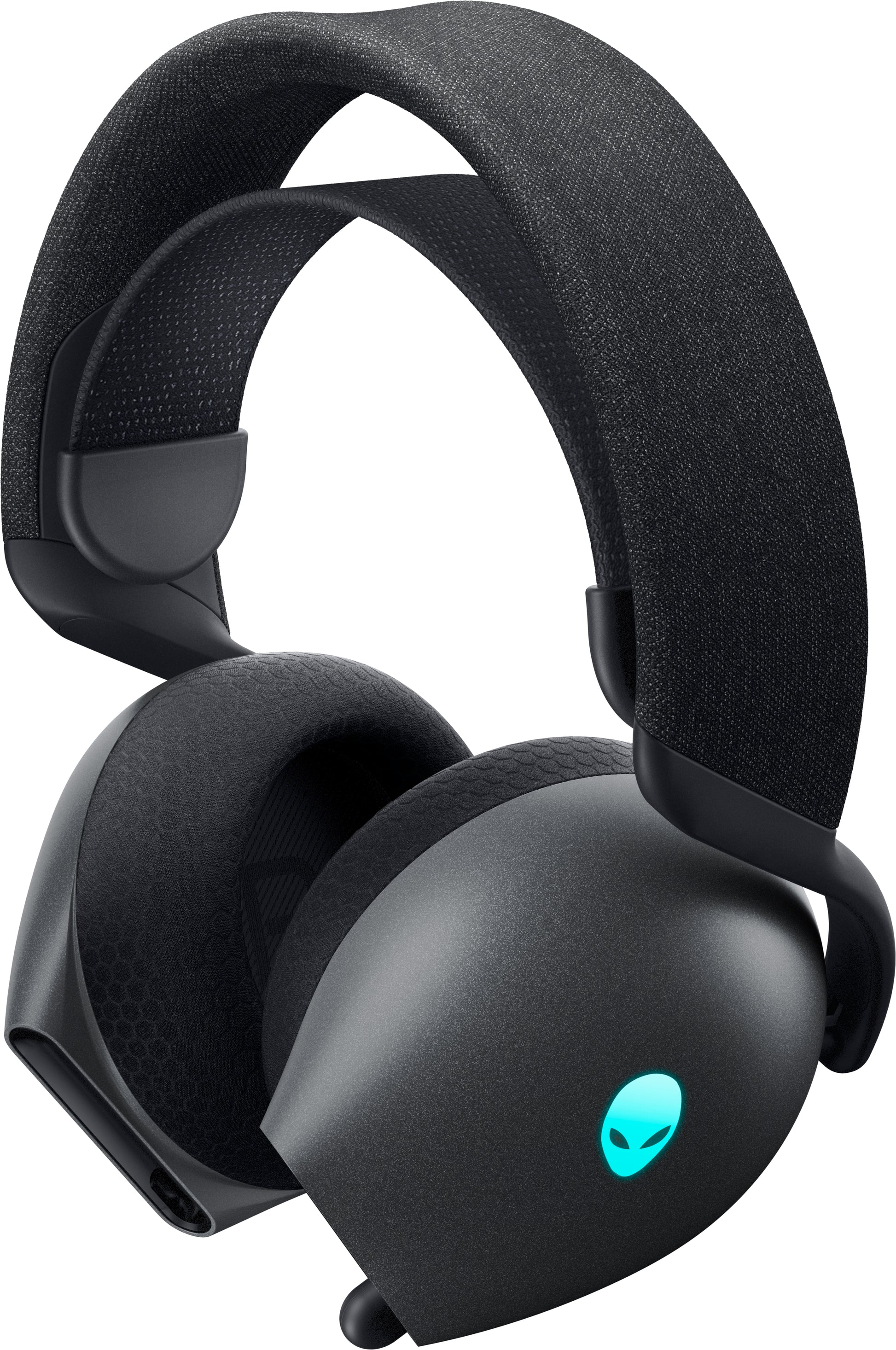 Alienware AW725H Gaming-Headset – Over-Ear, Stereo, Kabel + BT, ANC, mit USB-C-Dongle, Schwarz, BT 5.3
