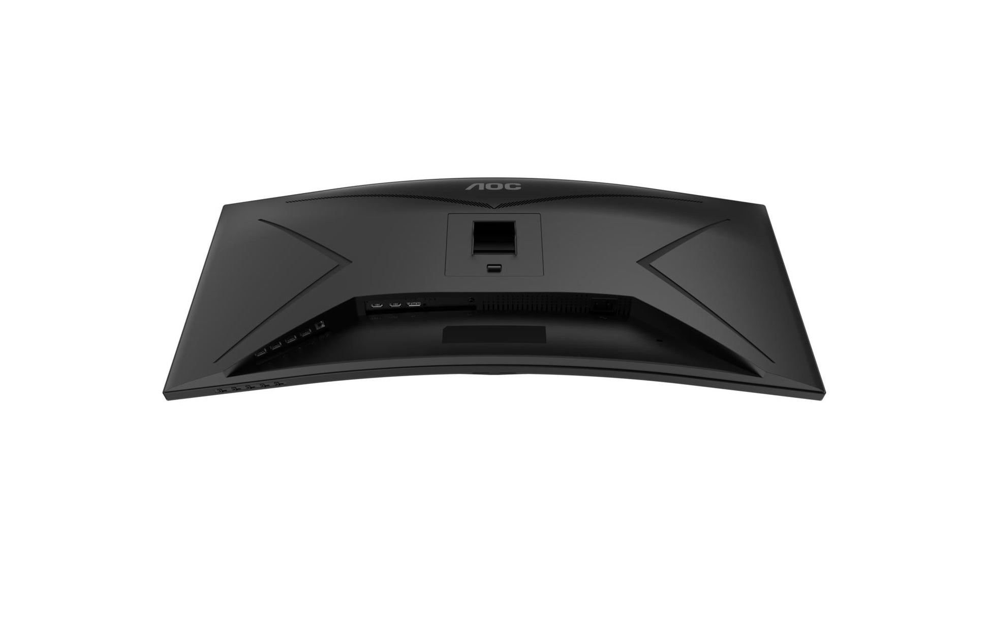 AOC CU34P2A – Monitor, 34", 3440 × 1440, VA, 100 Hz, 300 cd/m², Gebogen, USB-Hub, VESA 100 × 100, Schwarz