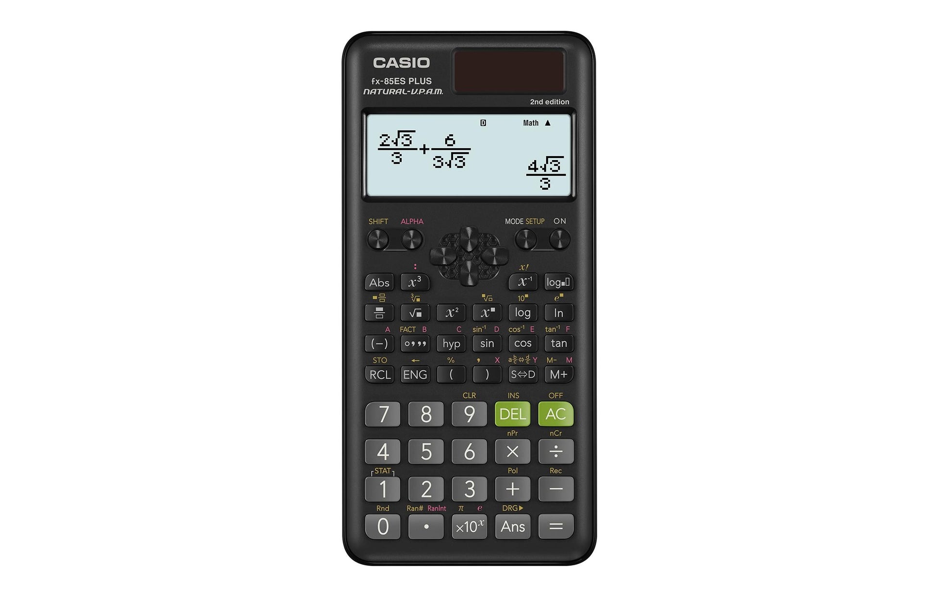 Casio FX-85ESPLUS – Wissenschaftlich, 12-stellig