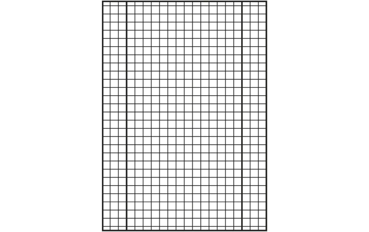 Oxford Collegeblock, Karton, 80 Blatt, 4-fach gelocht, perforiert, 90 g/m² – Schwarz, für SCRIBZEE App