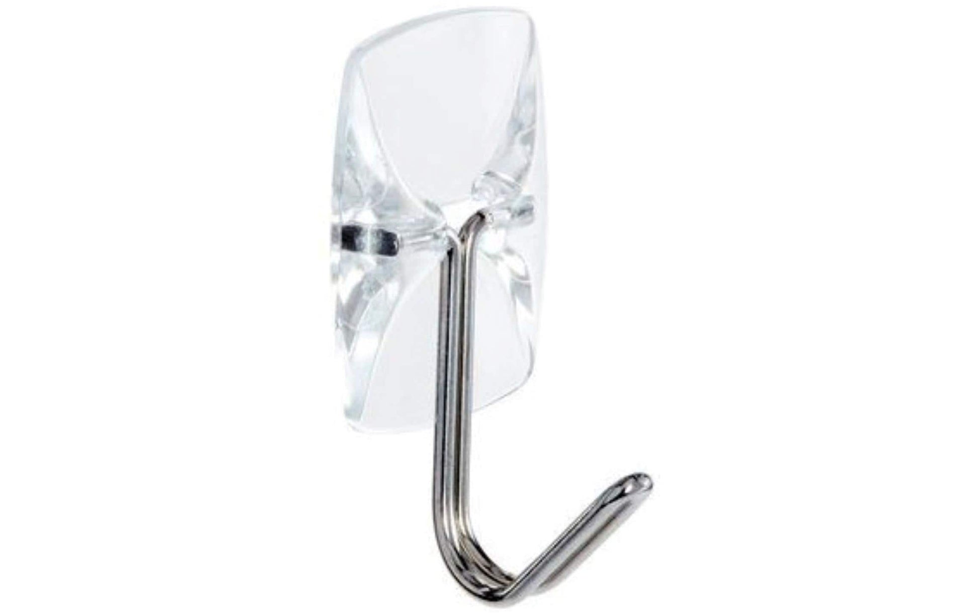 3M 17067CLR Haken – Kunststoff – Transparent (– 0,225 kg) – 19 × 41,4 mm – 7 Stück