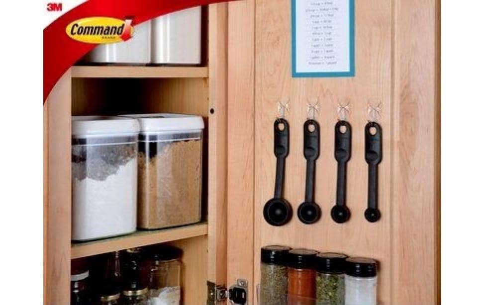 3M 17067CLR Haken – Kunststoff – Transparent (– 0,225 kg) – 19 × 41,4 mm – 7 Stück