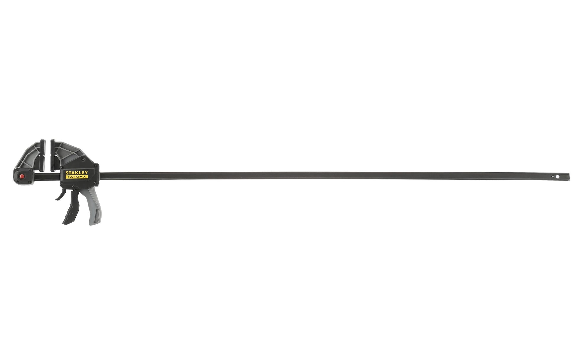 Stanley FATMAX XL Einhandzwinge – Spannweite 1250 mm, Schliesskraft 270 kg, Nylon mit Klemmpads