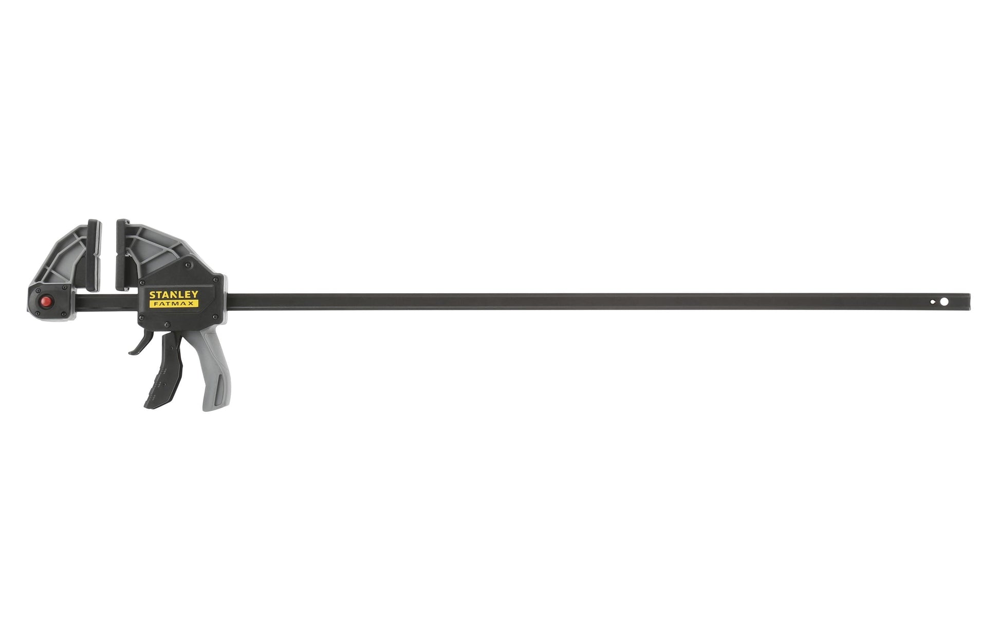 Stanley FATMAX XL Einhandzwinge – Spannweite 900 mm, Schliesskraft 270 kg – mit Klemmpads